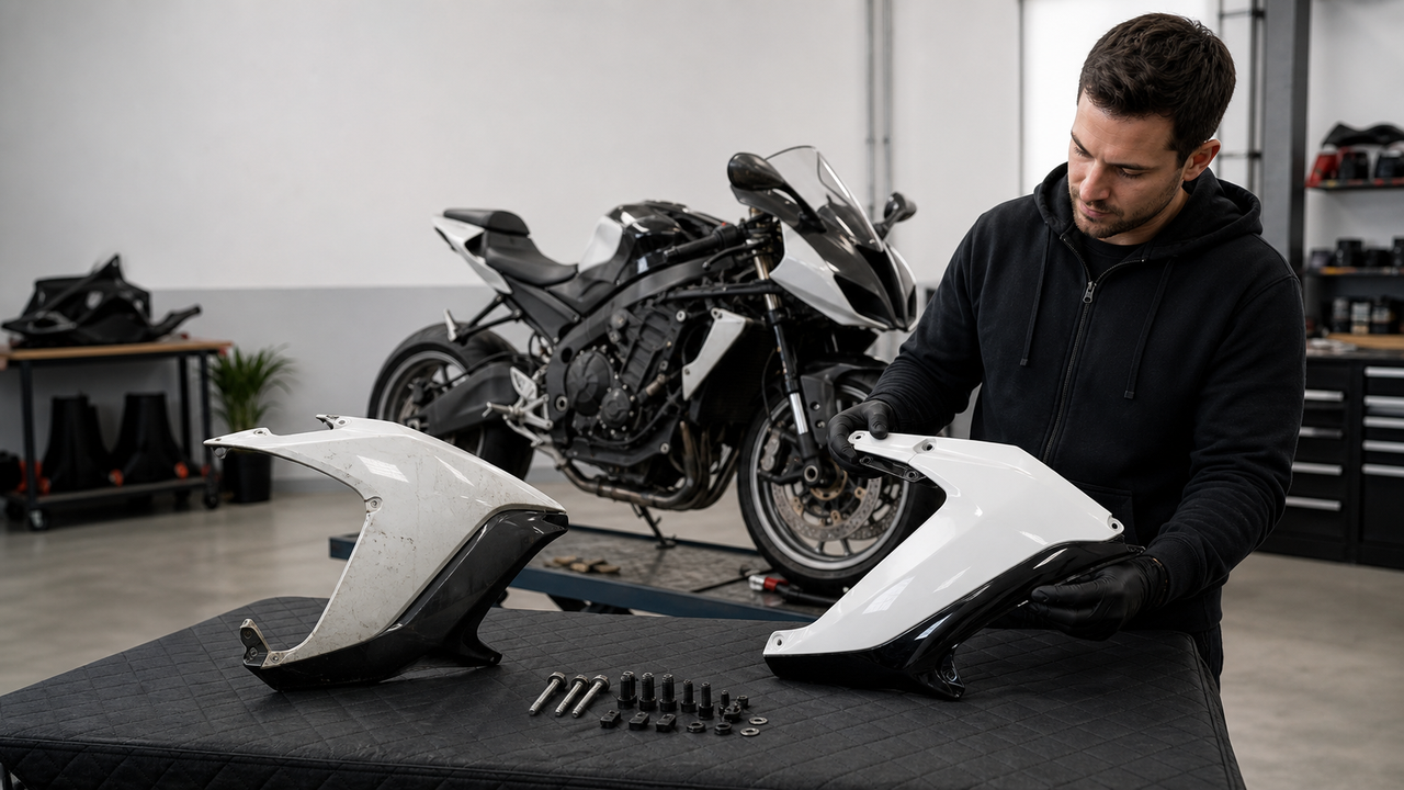 OEM vs. Aftermarket Motorcycle Fairings: How to Get a Clean Factory Look for Less