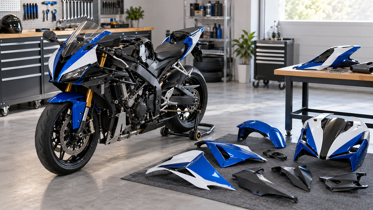 Best Yamaha Fairings for a Sport Bike Rebuild in 2026: Full Kit or Individual Panels?