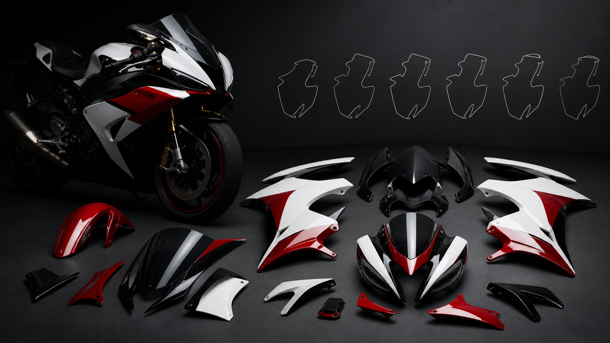 BMW S1000RR Pre-Painted Fairing Kits: Match the Product to Your Model Year