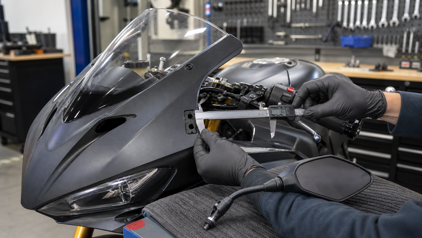 Motorcycle Mirror Fitment Guide: Mount Spacing, Stem Height, and Fairing Clearance