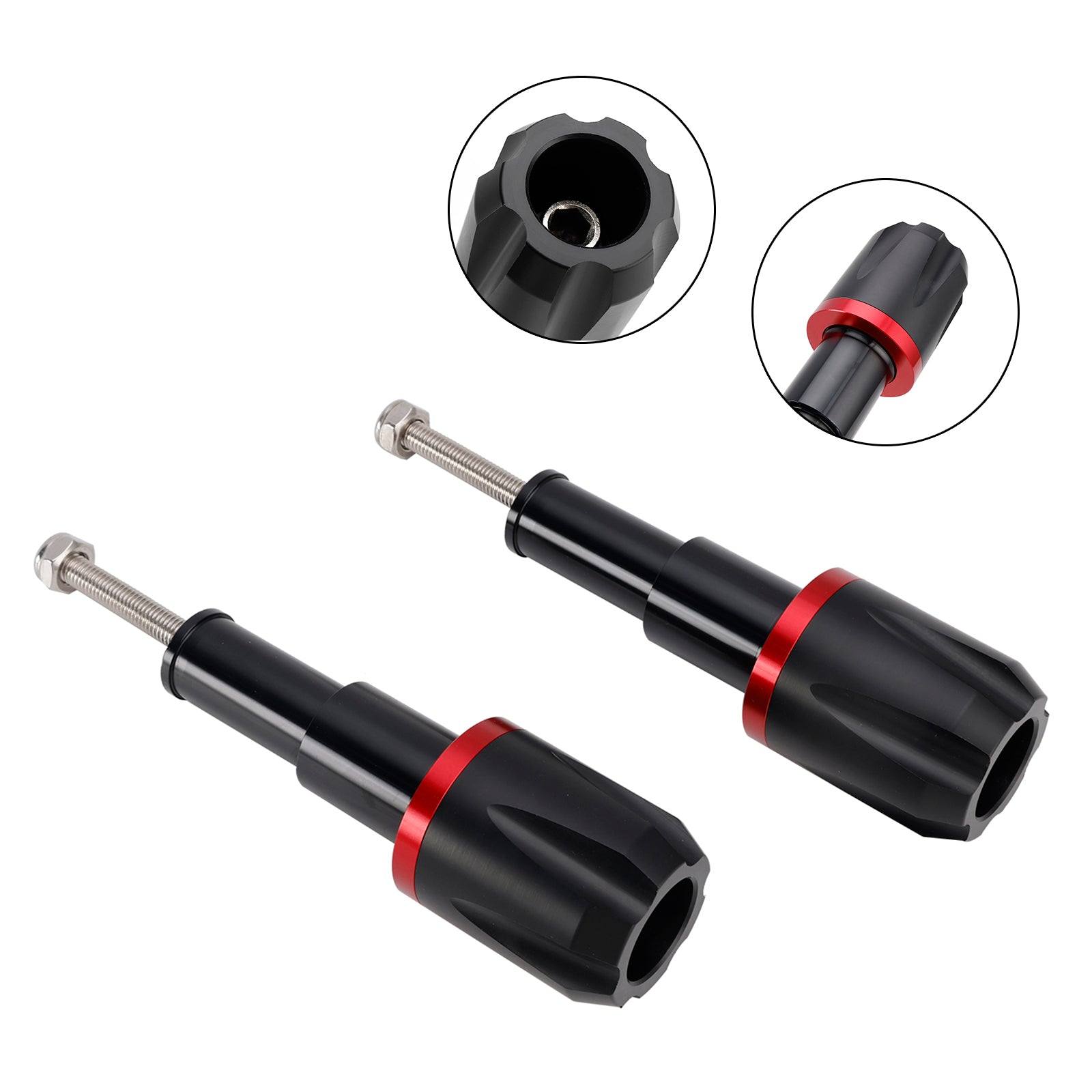 17-21 Honda Rebel Cmx500 Cm500 Crash Bobbin Protector Slider Aluminum Red