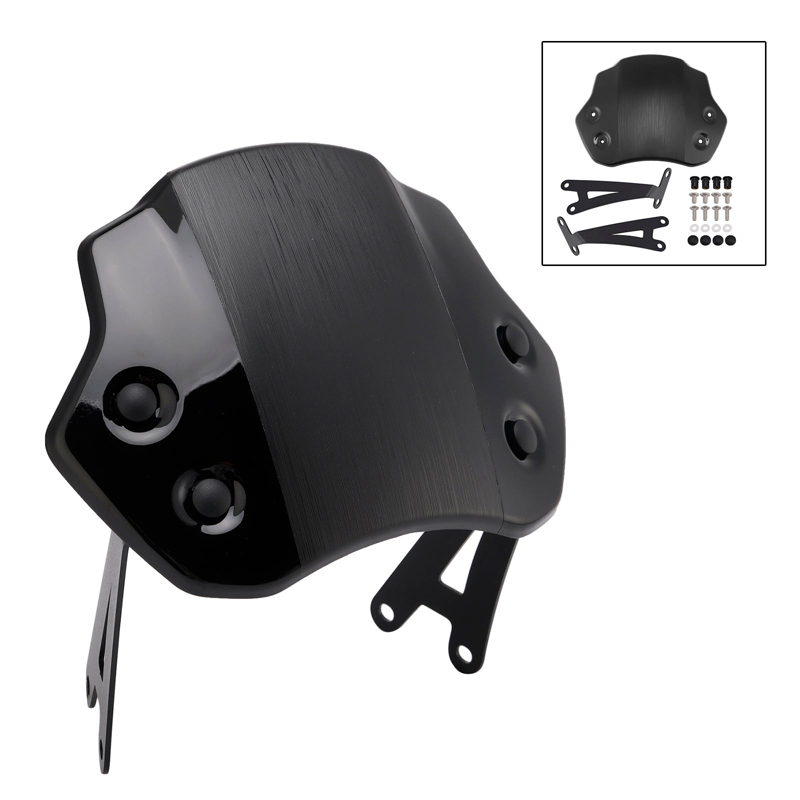 2024-2025 Scrambler 400 X Motorcycle Windshield WindScreen