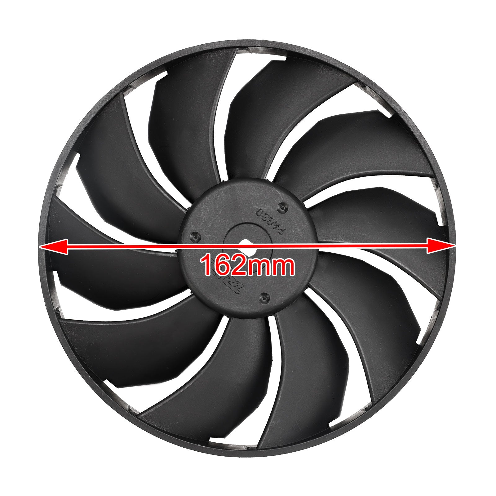 Blade de ventilador de resfriamento do radiador do motor para Kawasaki Ninja ZX-6R ZX-10R 2007-2011