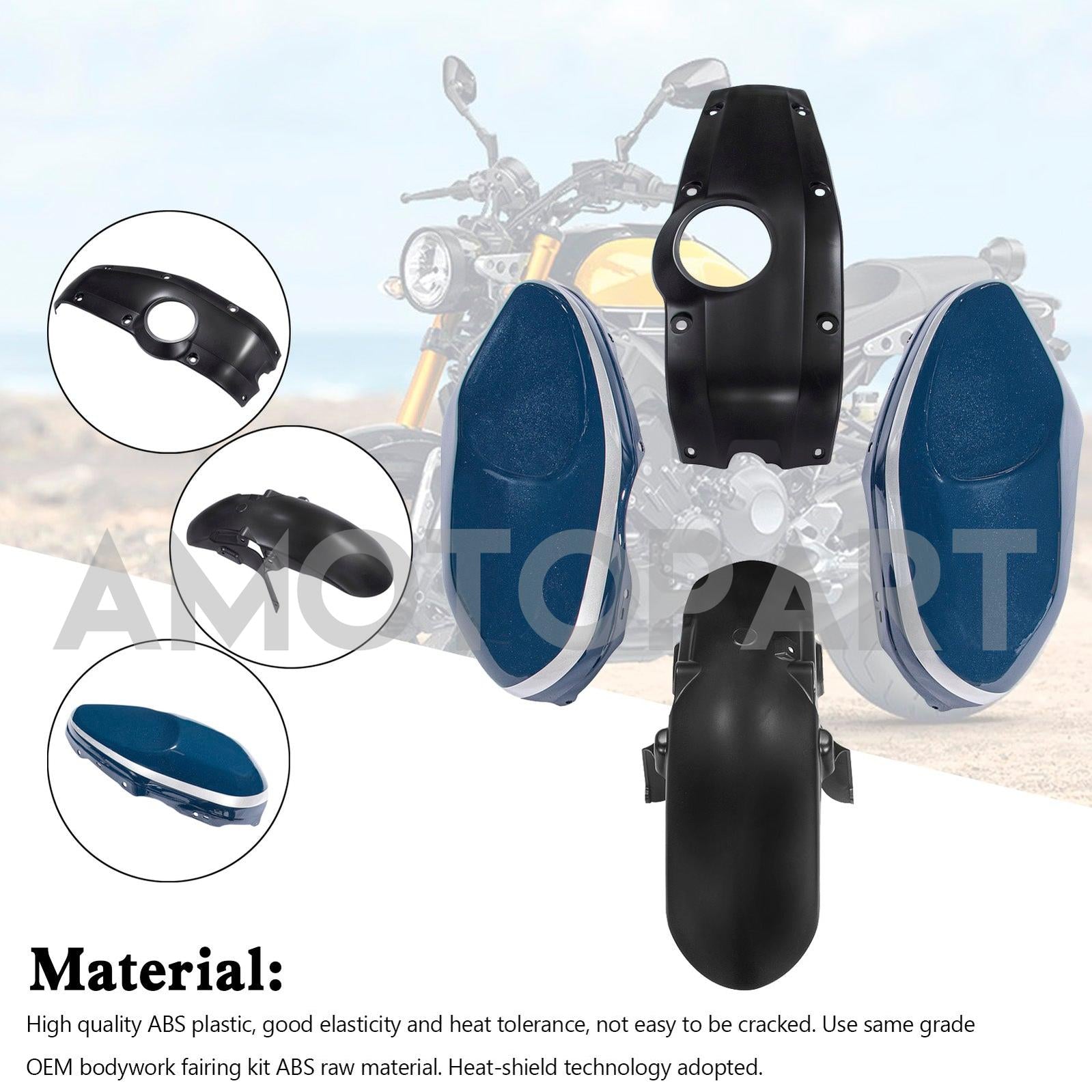 Amotopart 2016-2021 Yamaha XSR900 Fairing Kit