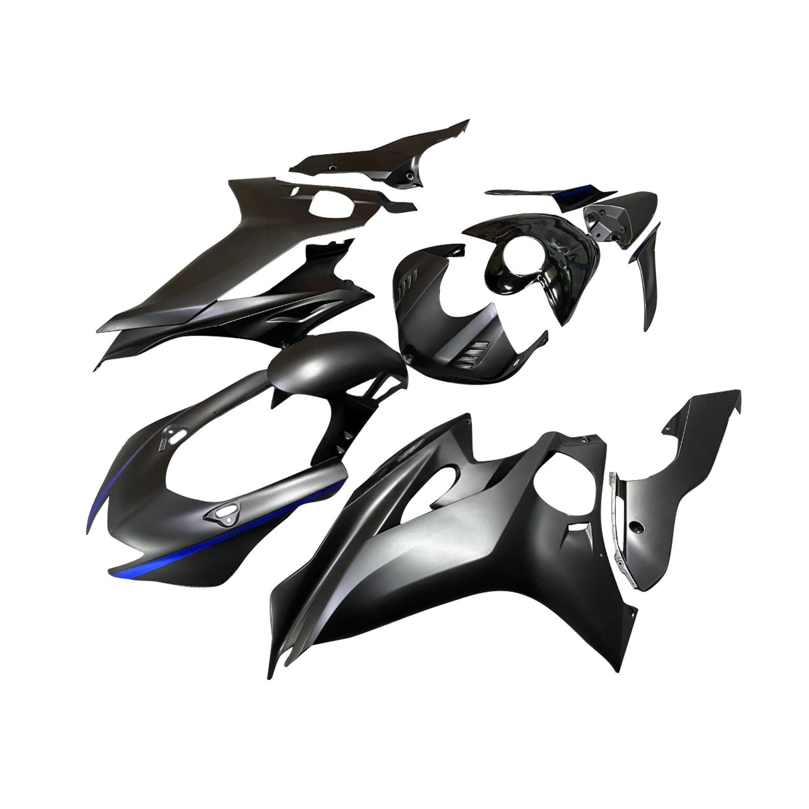 Amotopart 2017-2023 Yamaha YZF-R6 Grey Fairing Kit