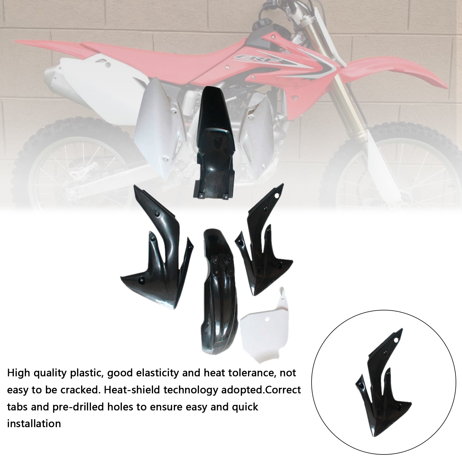 Amotopart 2007-2014 Honda CRF150R CRF150RB Fairing Kit