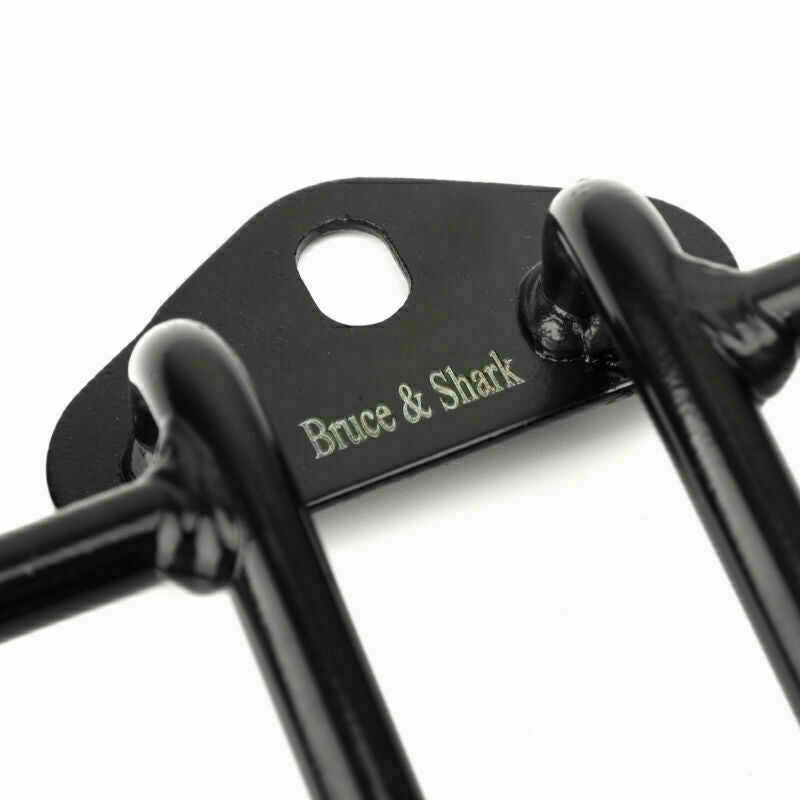 2004-2015 Harley 1200 Solo XL883 Rack Sportster Gepäck SPLL SEAT Schwarz