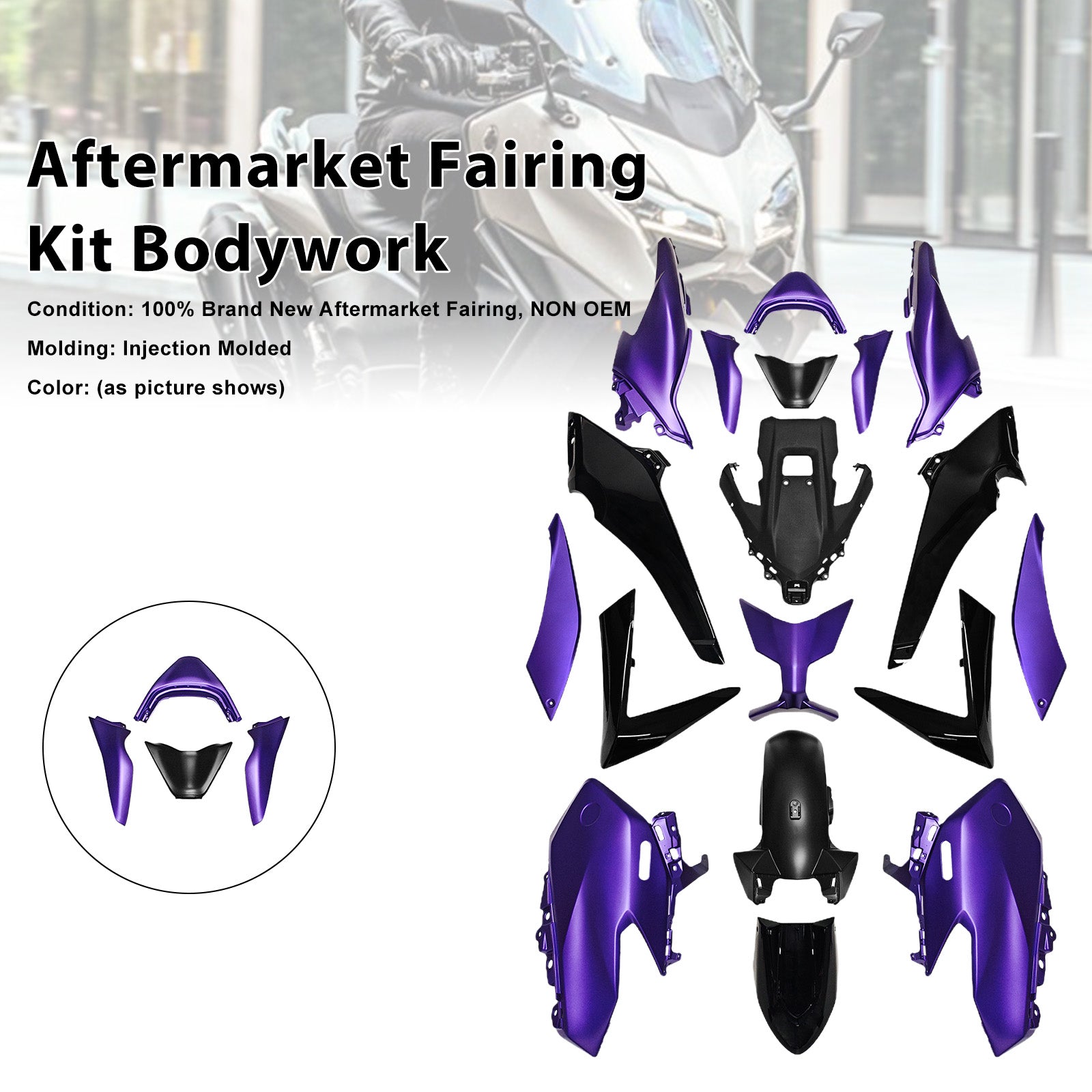 Amotopart 2025-2026 Yamaha TMAX560 Fairing Kit Collection