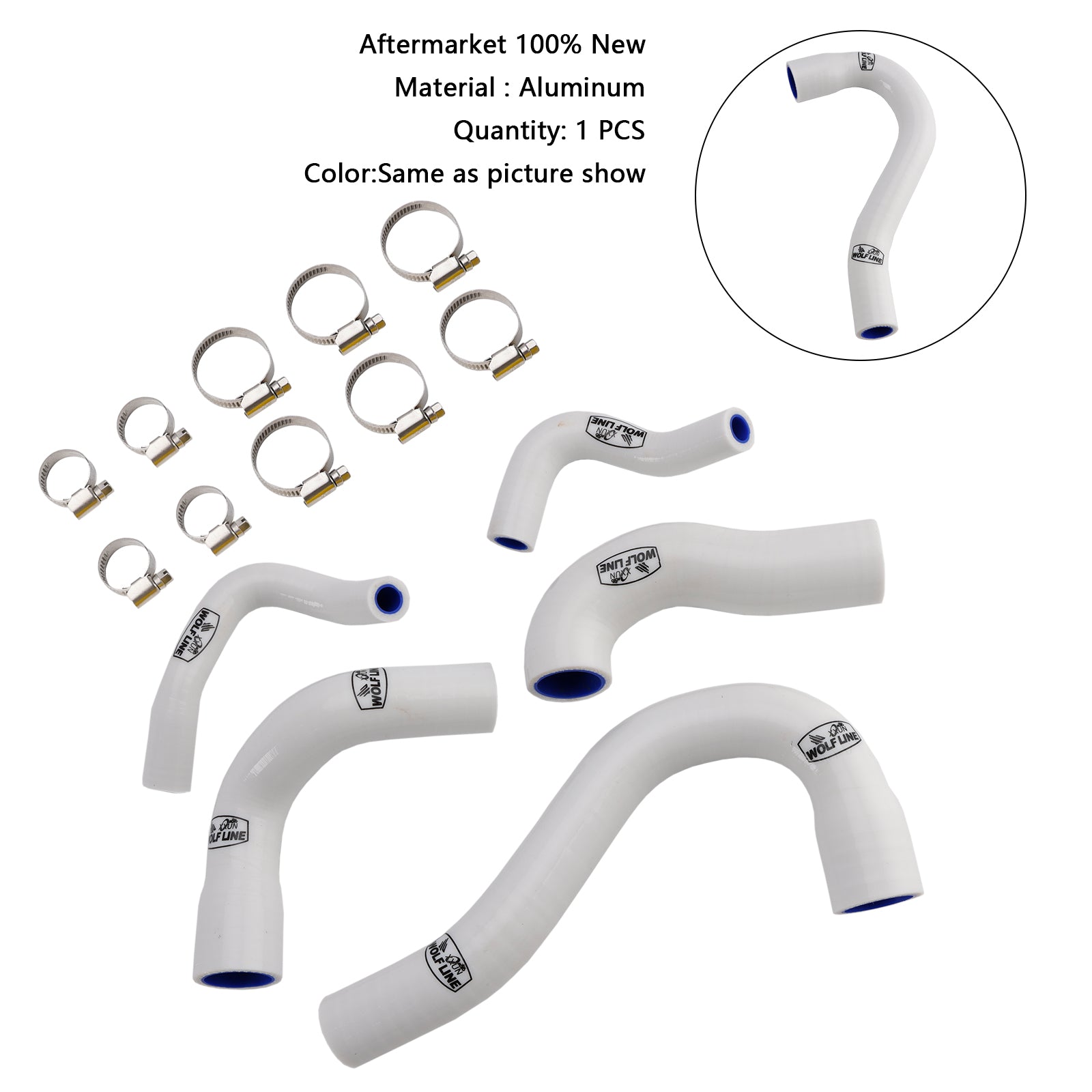 Alle jaren YAMAHA MT-09 XSR900 TRACER 9/GT SILICONEN RADIATOR KOELLANG SLAS