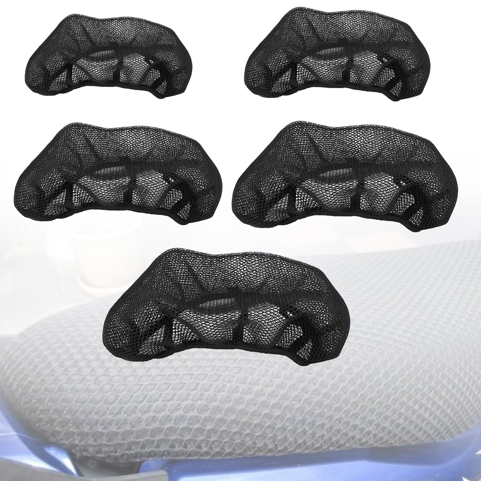 Universell varmebestandig nett seterettdeksel for motorsykkel scooter motorsykkel xxxl