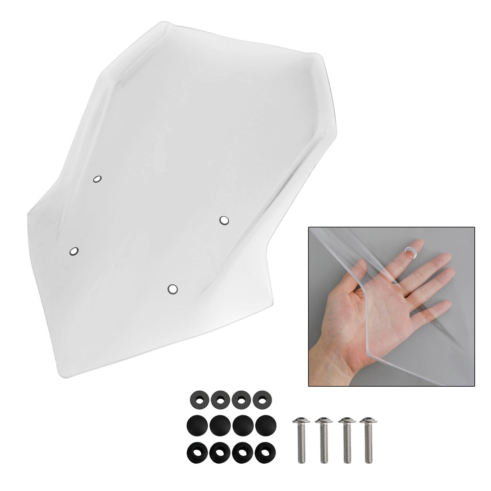 Parabrisas apto para Yamaha Tracer 900/GT 2018-2020 Tracer 9/GT 2021-23