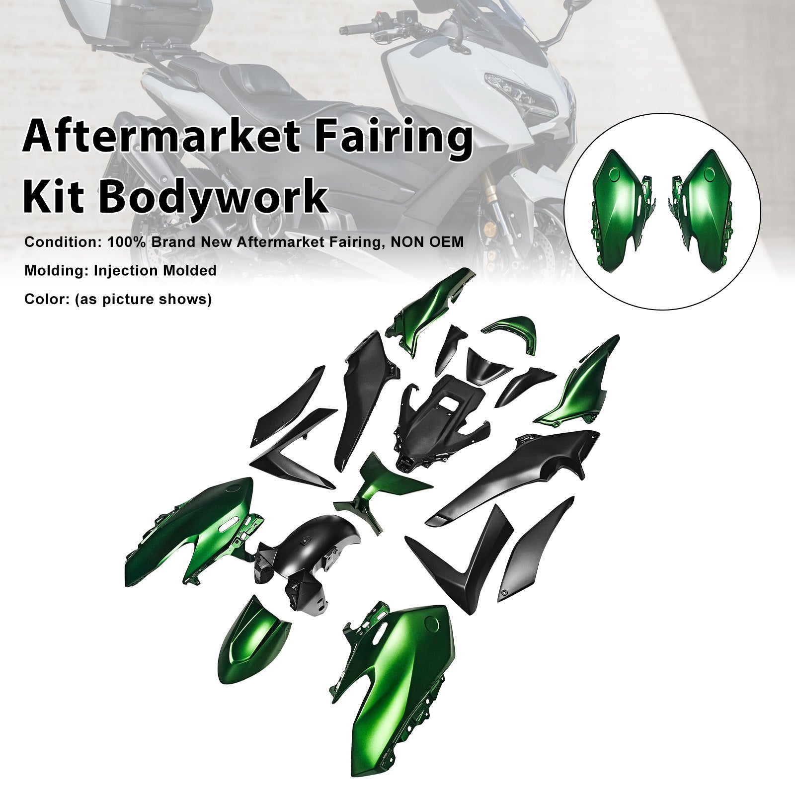 Amotopart 2025-2026 Yamaha TMAX560 Fairing Kit Collection