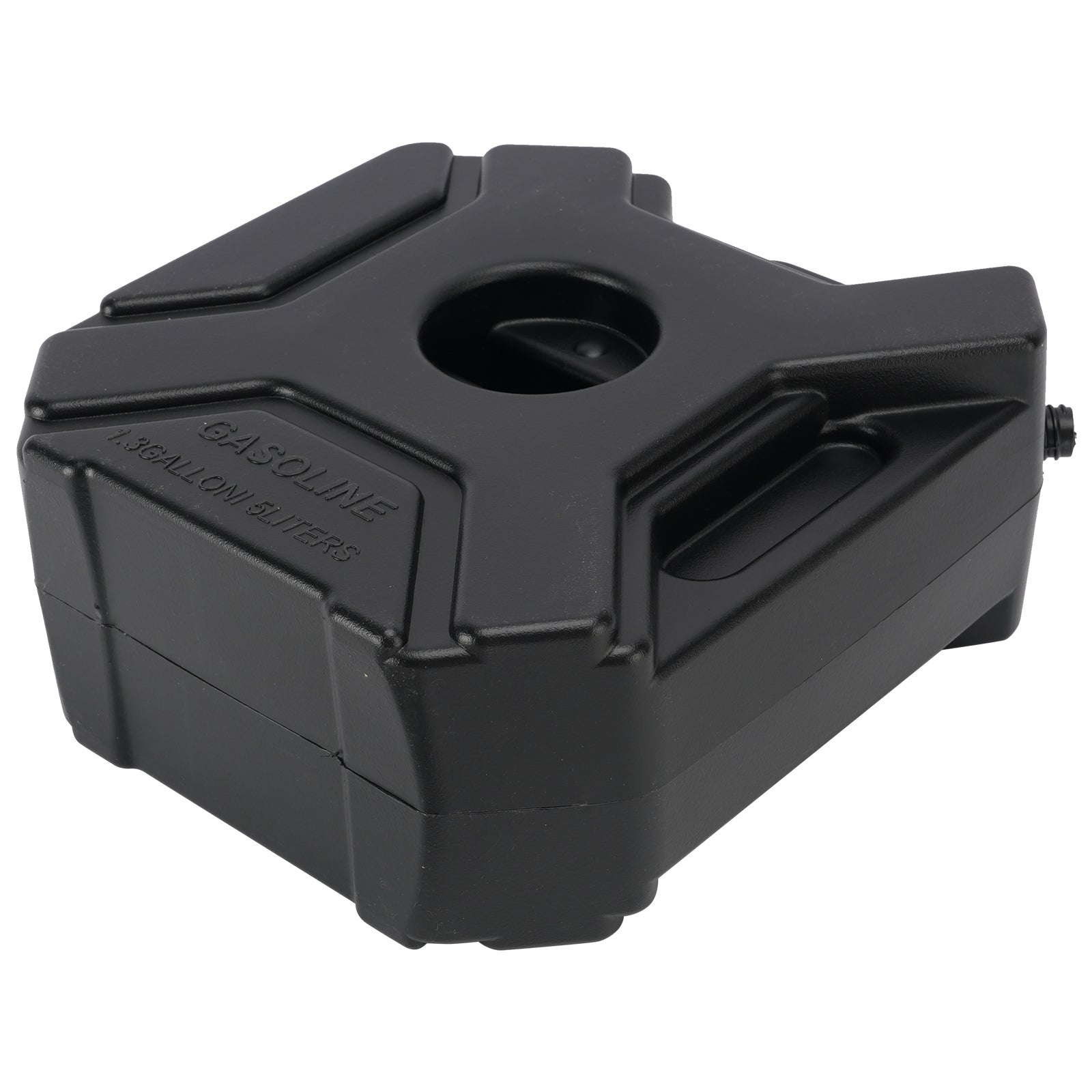 Touring Adventure 5L oliegasbeholder Antistatisk Jerry Can Brændstoftank Sort