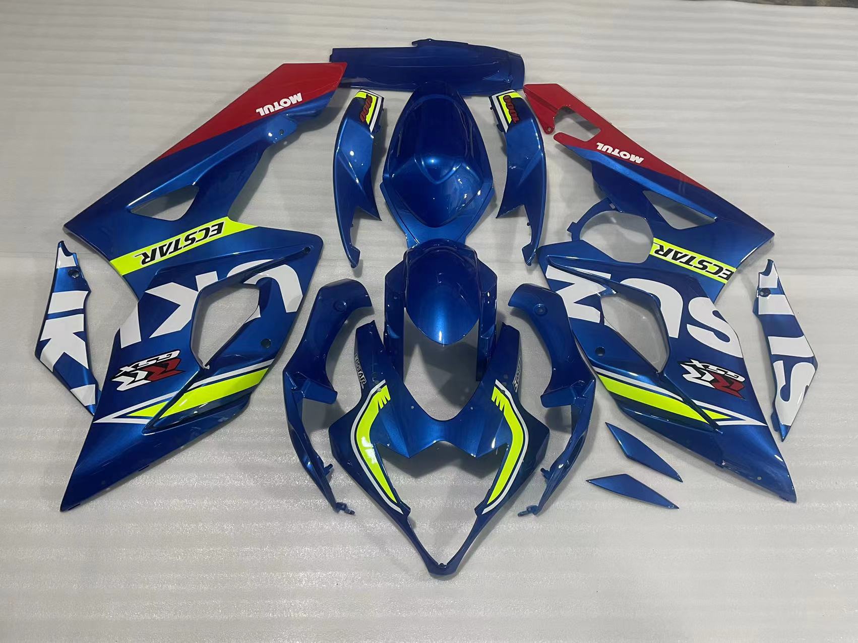 Amotopart 2005-2006 Suzuki GSXR1000 Fairing Blue Style5 Kit
