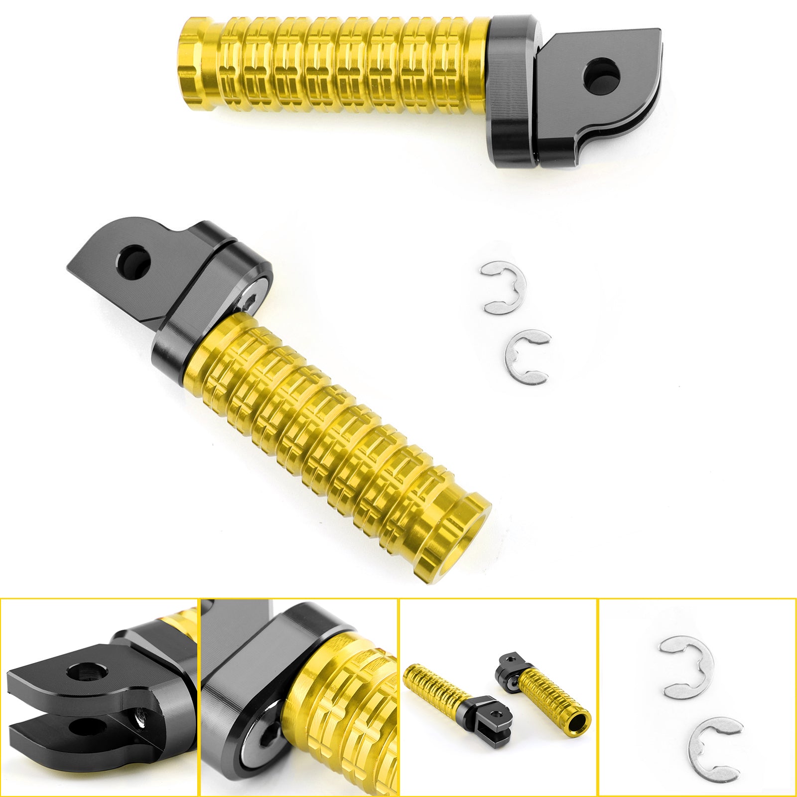 Yamaha MT-03 MT/FZ07 MT/FZ09 MT/FZ10 FZ8 FZ1 Tracer900 Front Footpegs