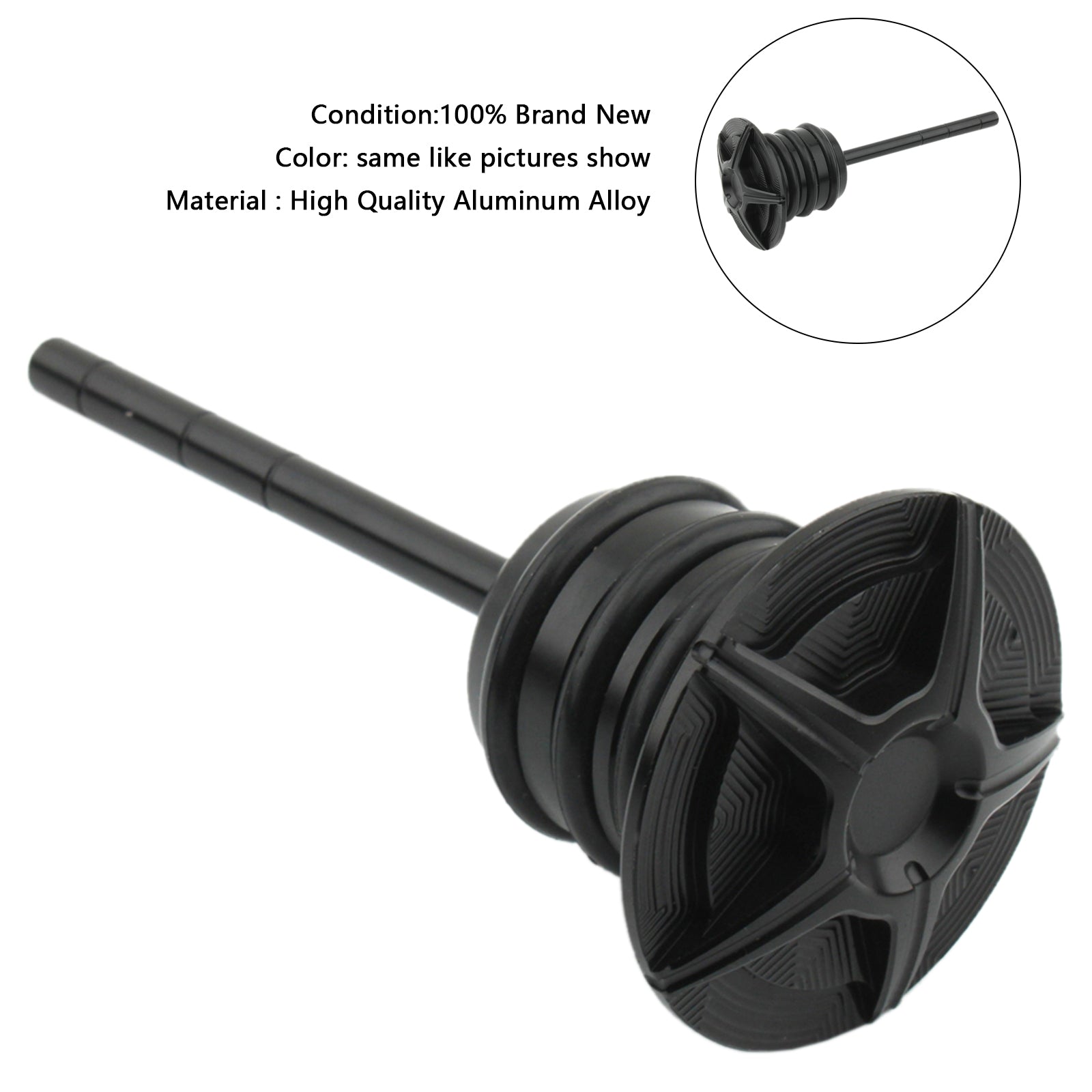 Softail 84-99 Sportster 82-03 Oil Dipstick Tank Cap Plug