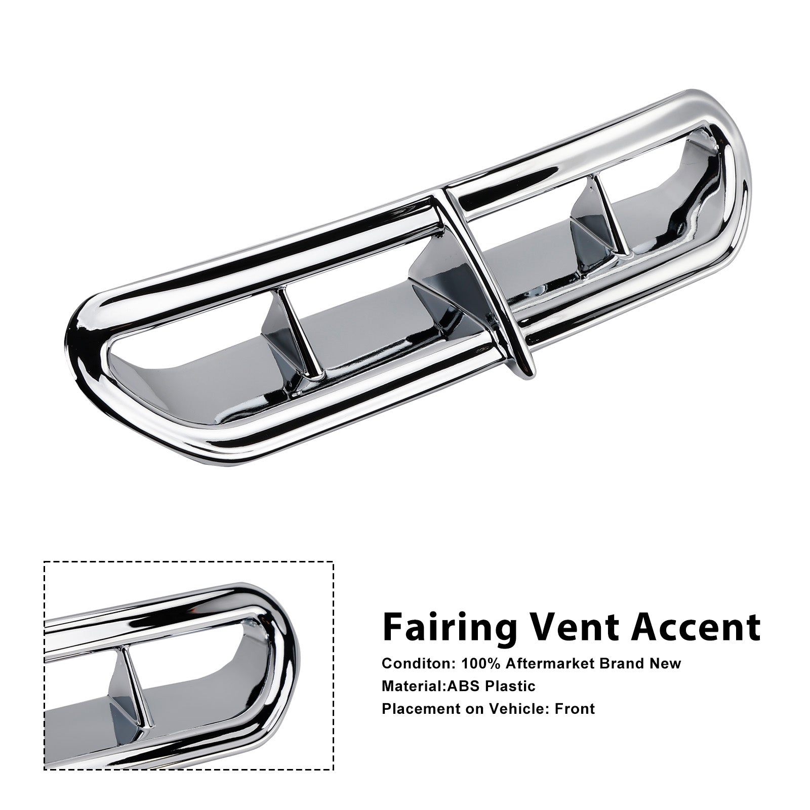 2014-2022 Touring Electra Street Trike Glide Ultra Fairing Vent Accent