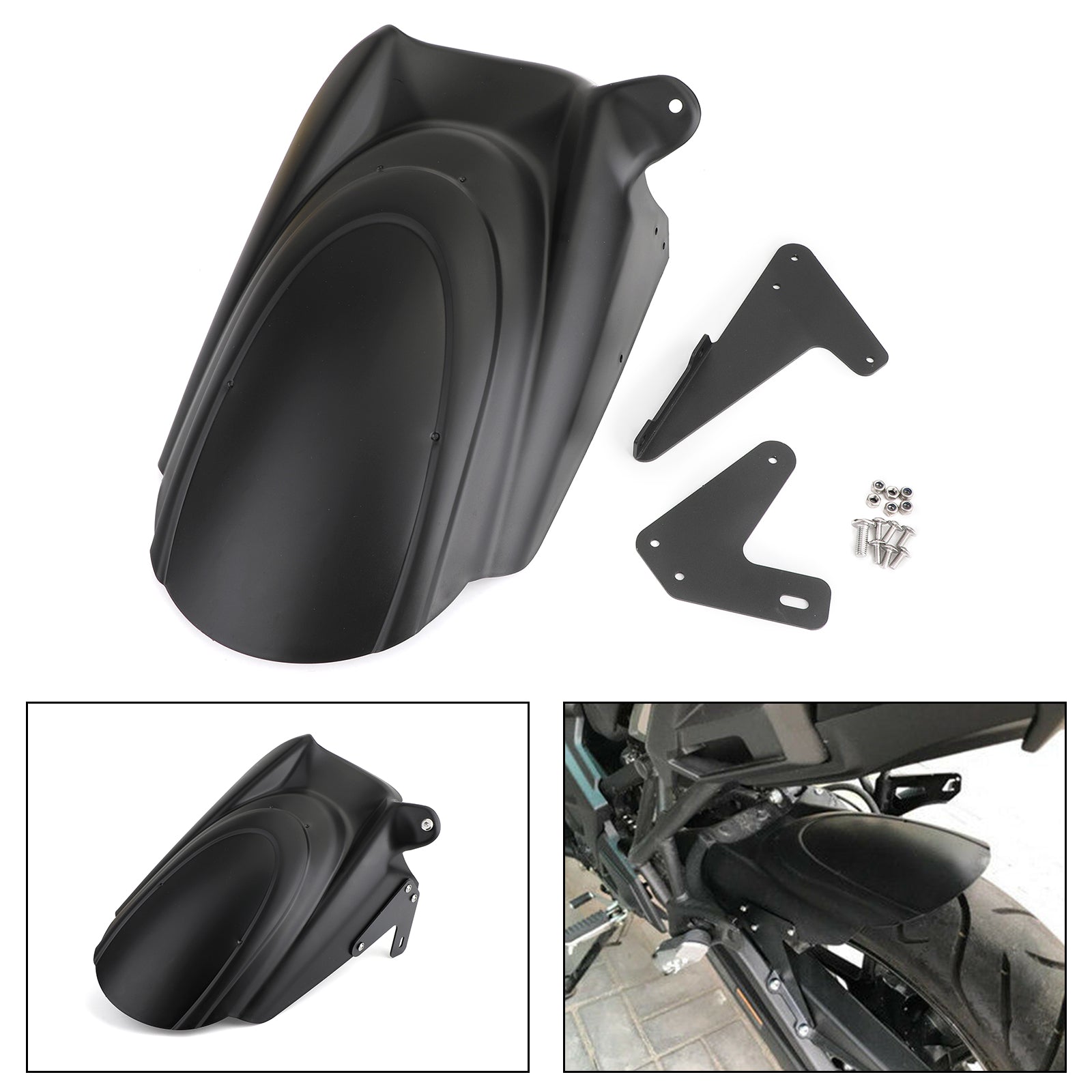 14-25 Kawasaki Verssys 650 Motorrad Heck Hugger Fender Kotflügel