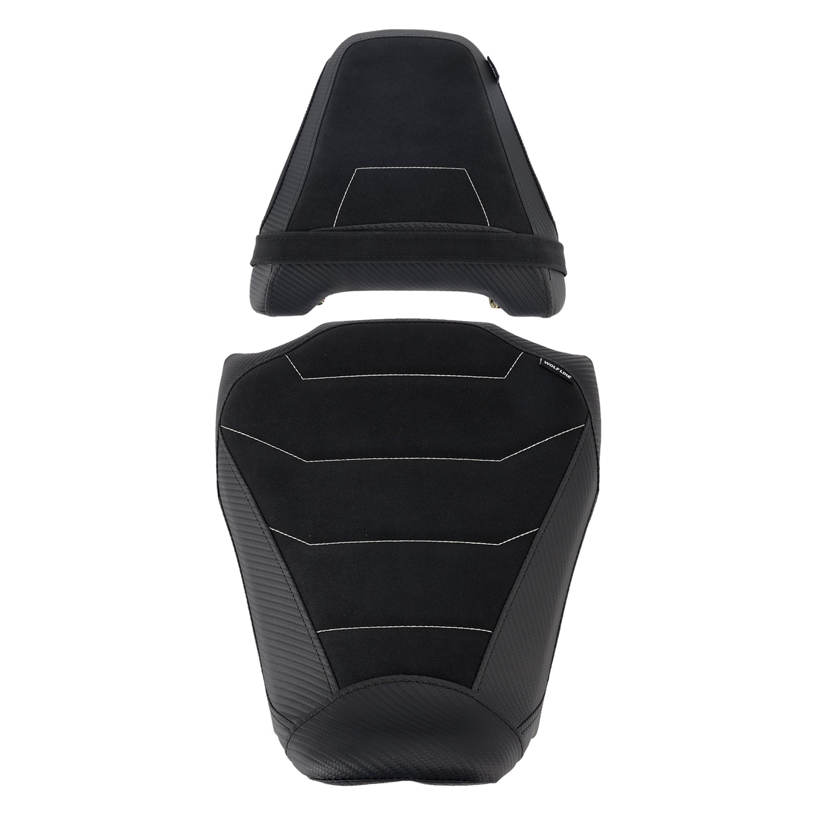 24-25 Honda Cb650R Cbr650R anteriore inferiore con sedile posteriore conducente passeggero nero1