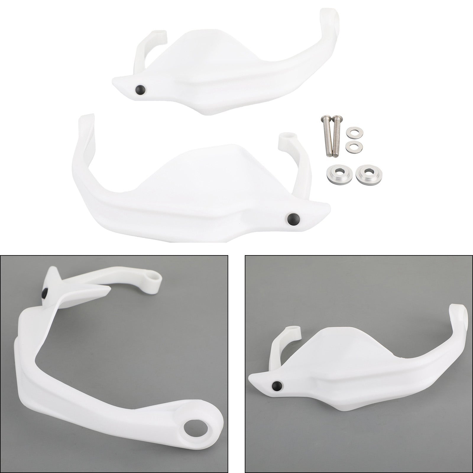 17-19 BMW G310GS/G310R Handguard Protector Hand Guards White