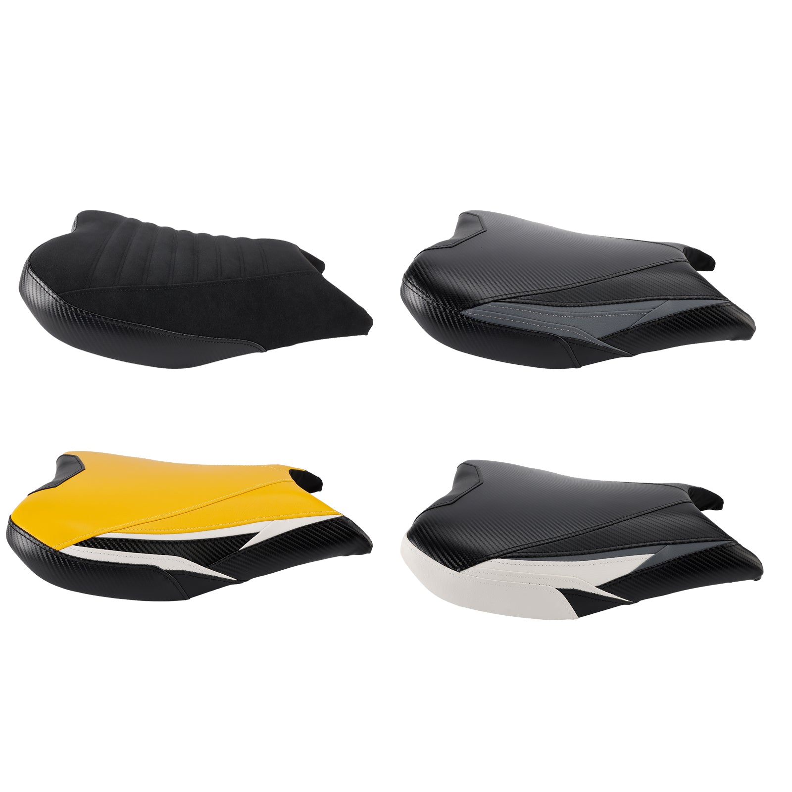 2022-2024 Suzuki Gsx1300R Front Driver Raider Seat Pillion Saddle White