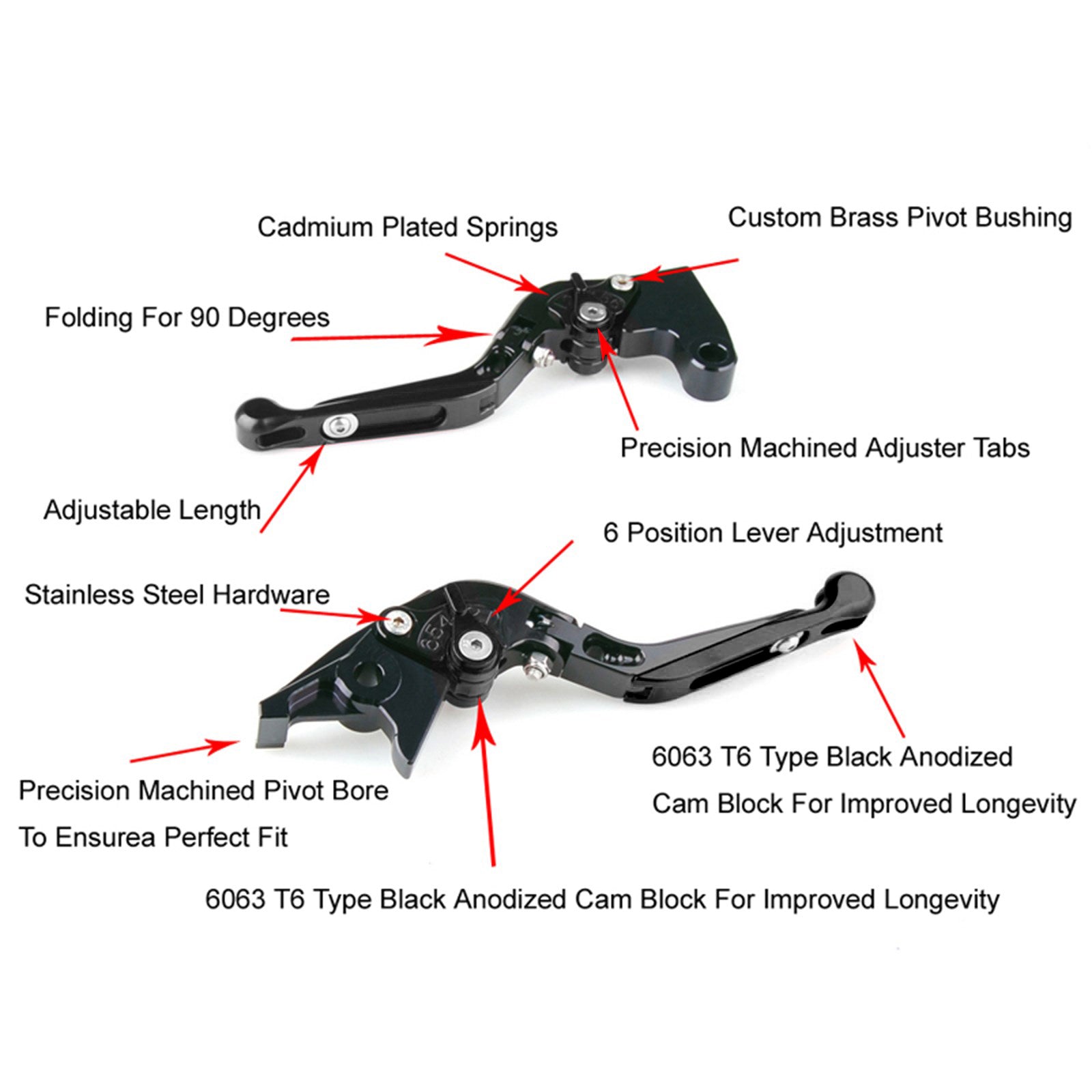 24-25 YAMAHA XSR900 XSR900GP MT-09 MT-09SP Adjustable Clutch Brake Lever