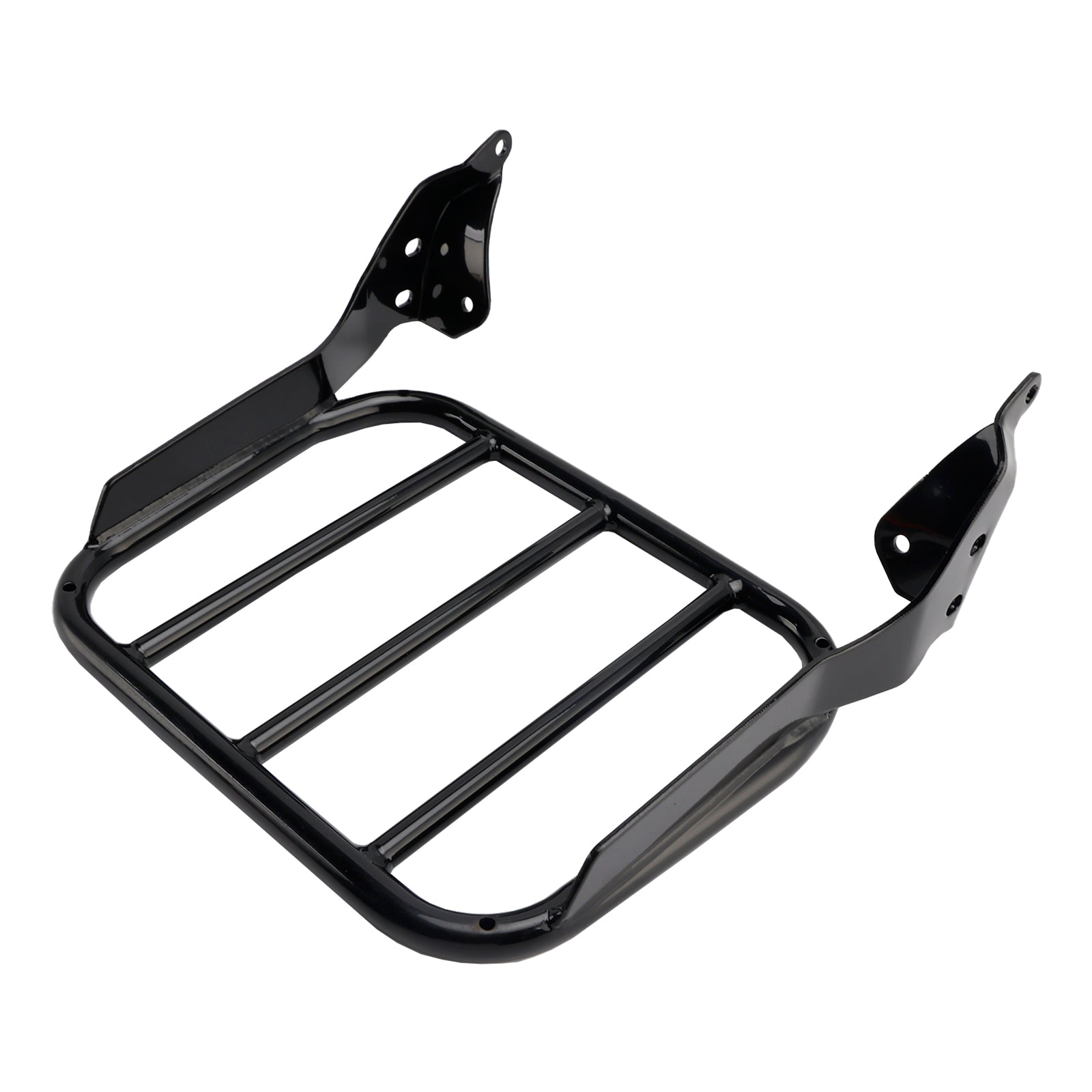 2018–2025 Fat Bob Low Rider Sport Glide Sissy Bar Sport Gepäckträger Schwarz