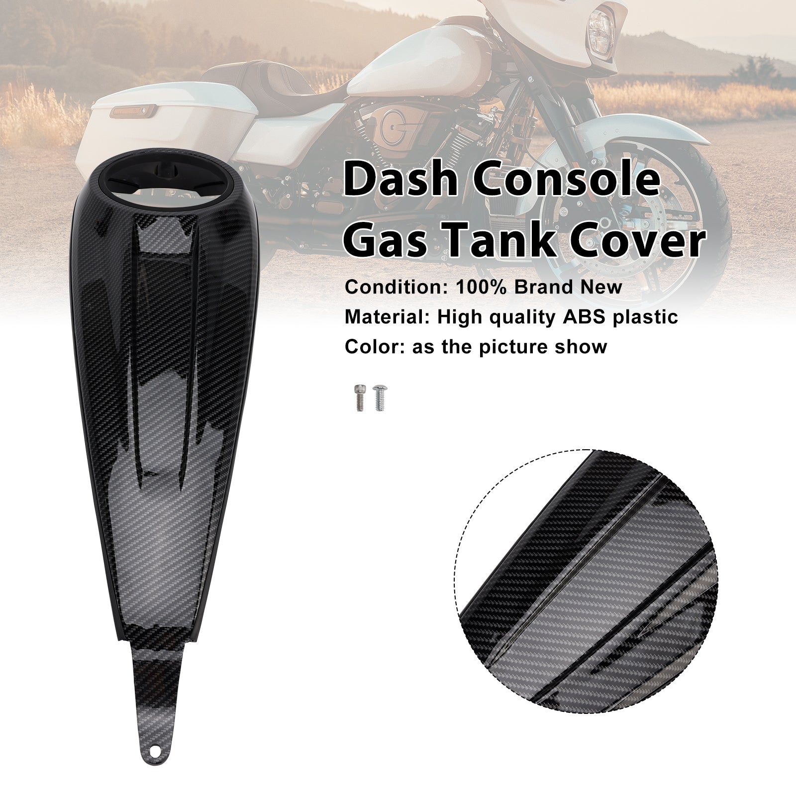 Touring Road Glide / Street Glide 2023-2025 Dash Console Gas Tank Cover