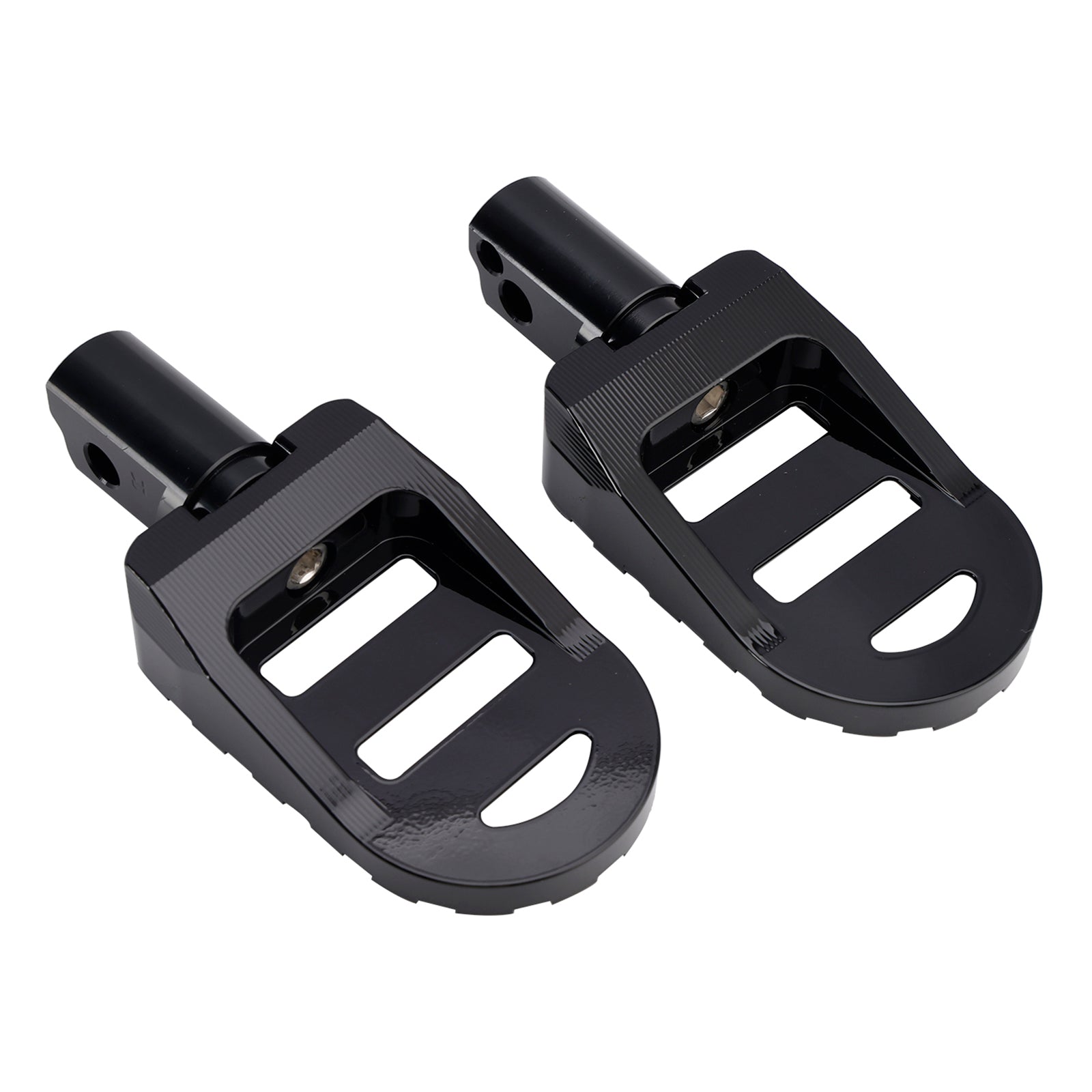 Pegs de pé da frente universais adequados para motocicleta com barras de 1,25 polegadas