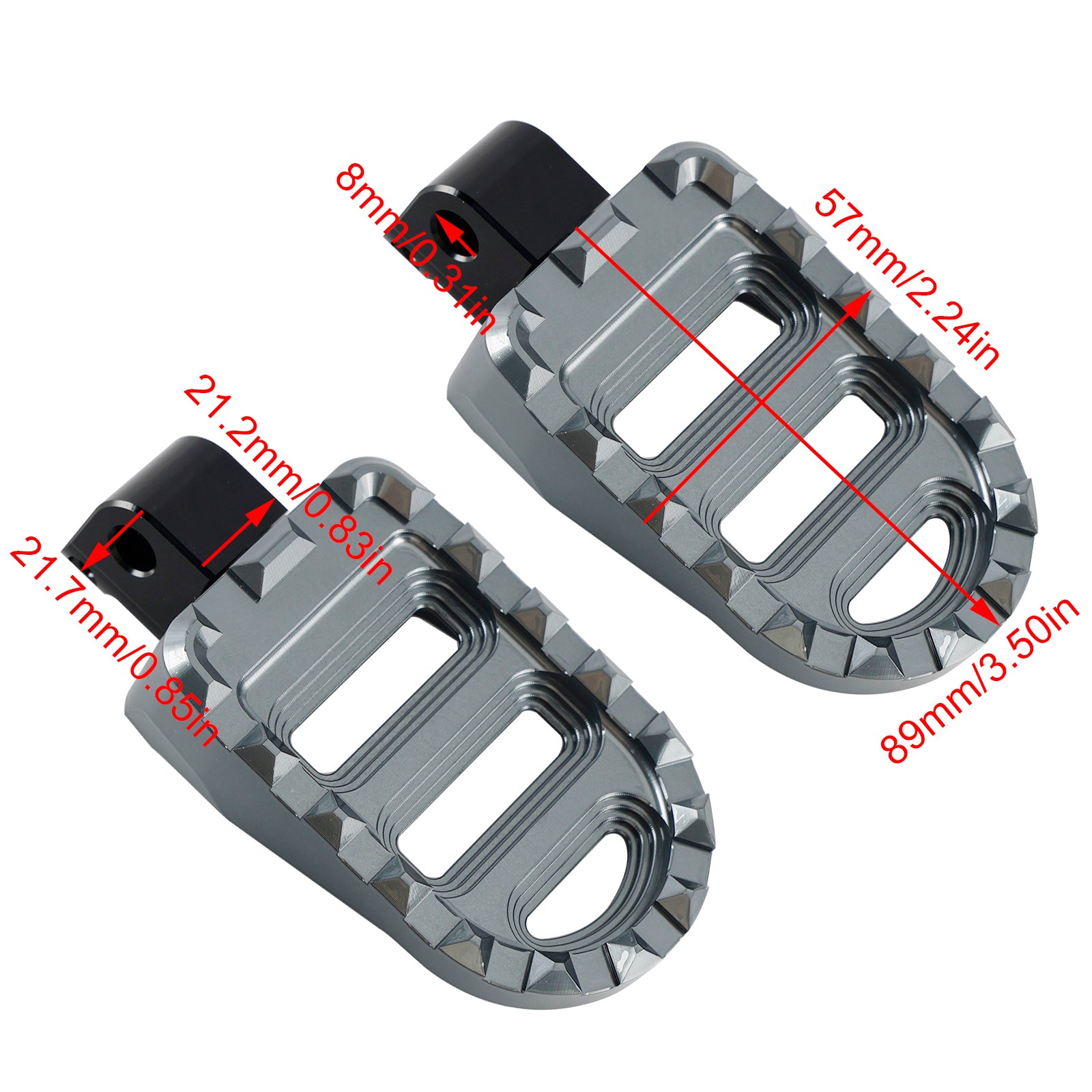 18-23 BMW R1250RT K1600B K1600GT K1600GTL přední nohy Foot Peg