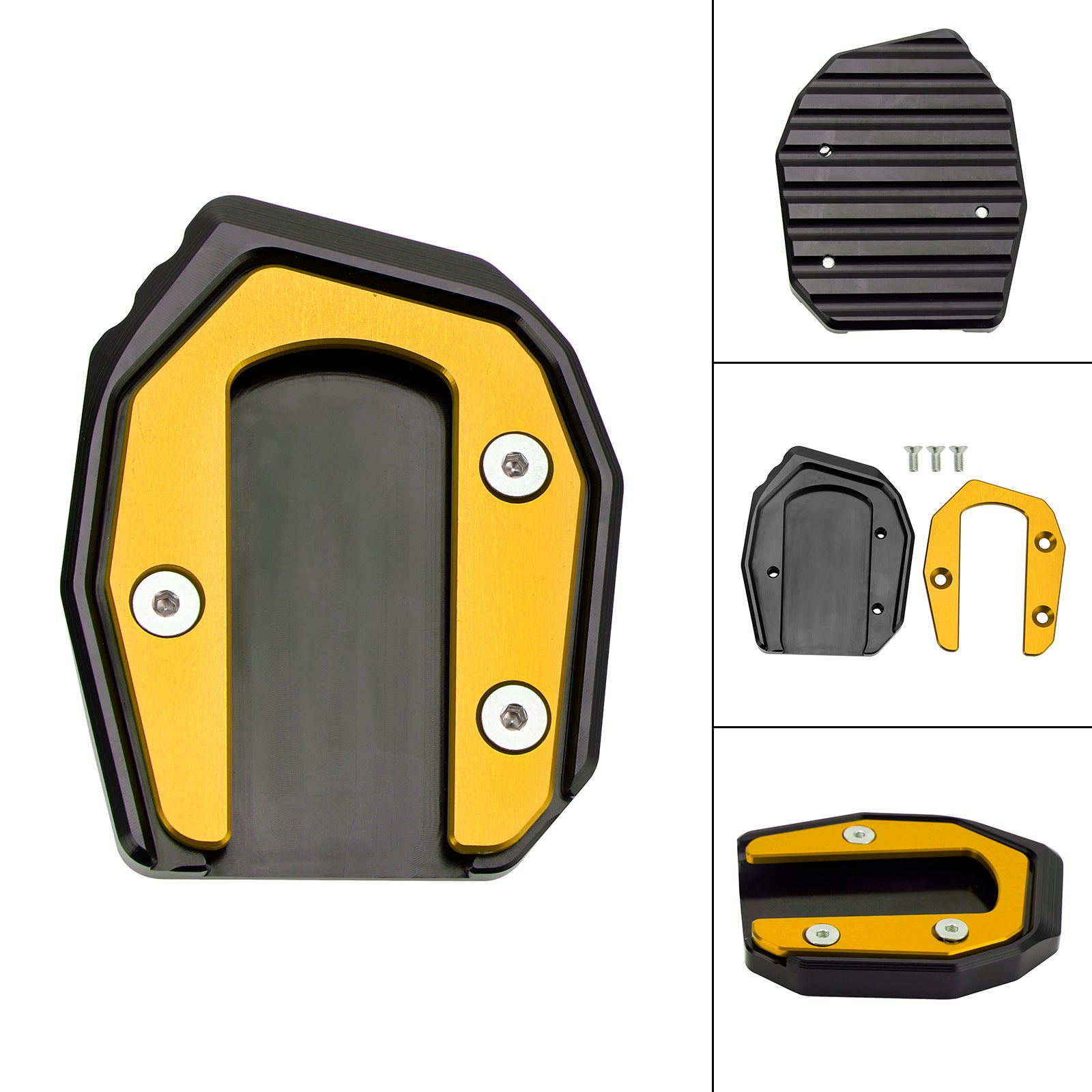 Almohadilla de placa ampliada con soporte para Kawasaki Vulcan S 650 VN650 2015-2021