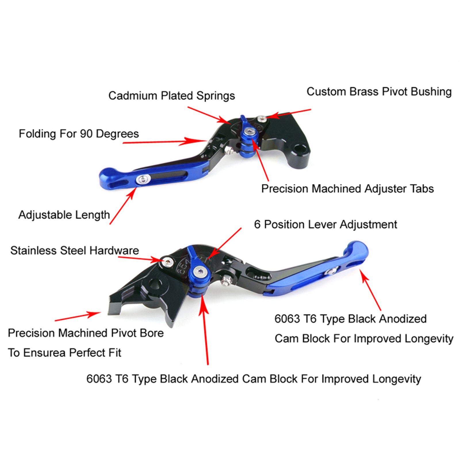 2024-2026 VOGE DS900X 900DSX Adjustable Clutch Brake Lever