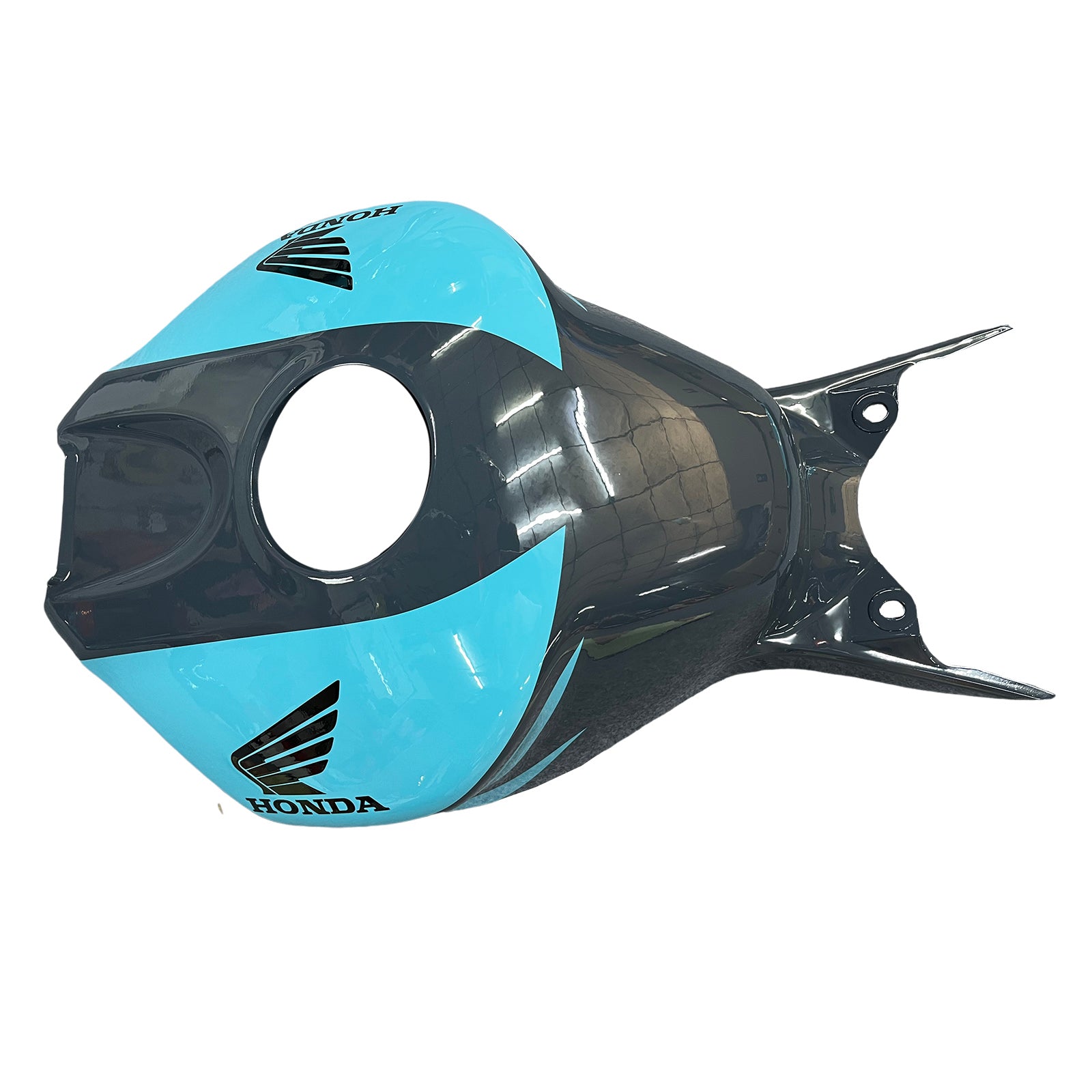 Amotopart 2004-2005 Honda CBR1000RR Kit de carénage noir bleu clair