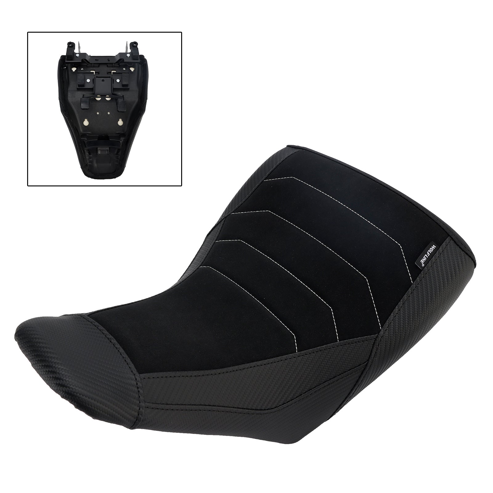 Suzuki V-Strom DL1050 23-25 Front Raider Seat Driver Cushion Lower Fit Red Yellow