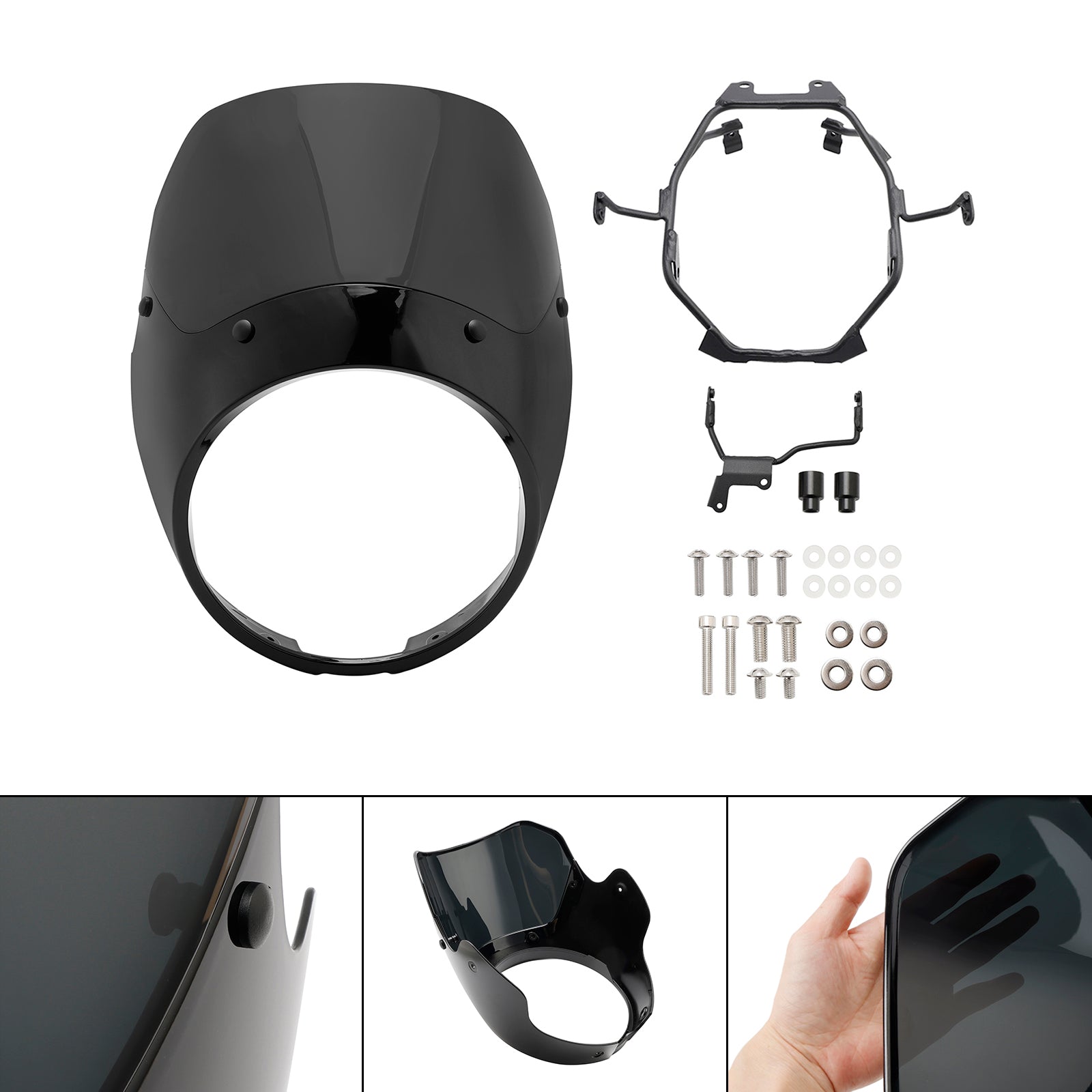 2023-2024 Honda GB350 GB350S vindrutan vindruta strålkastare