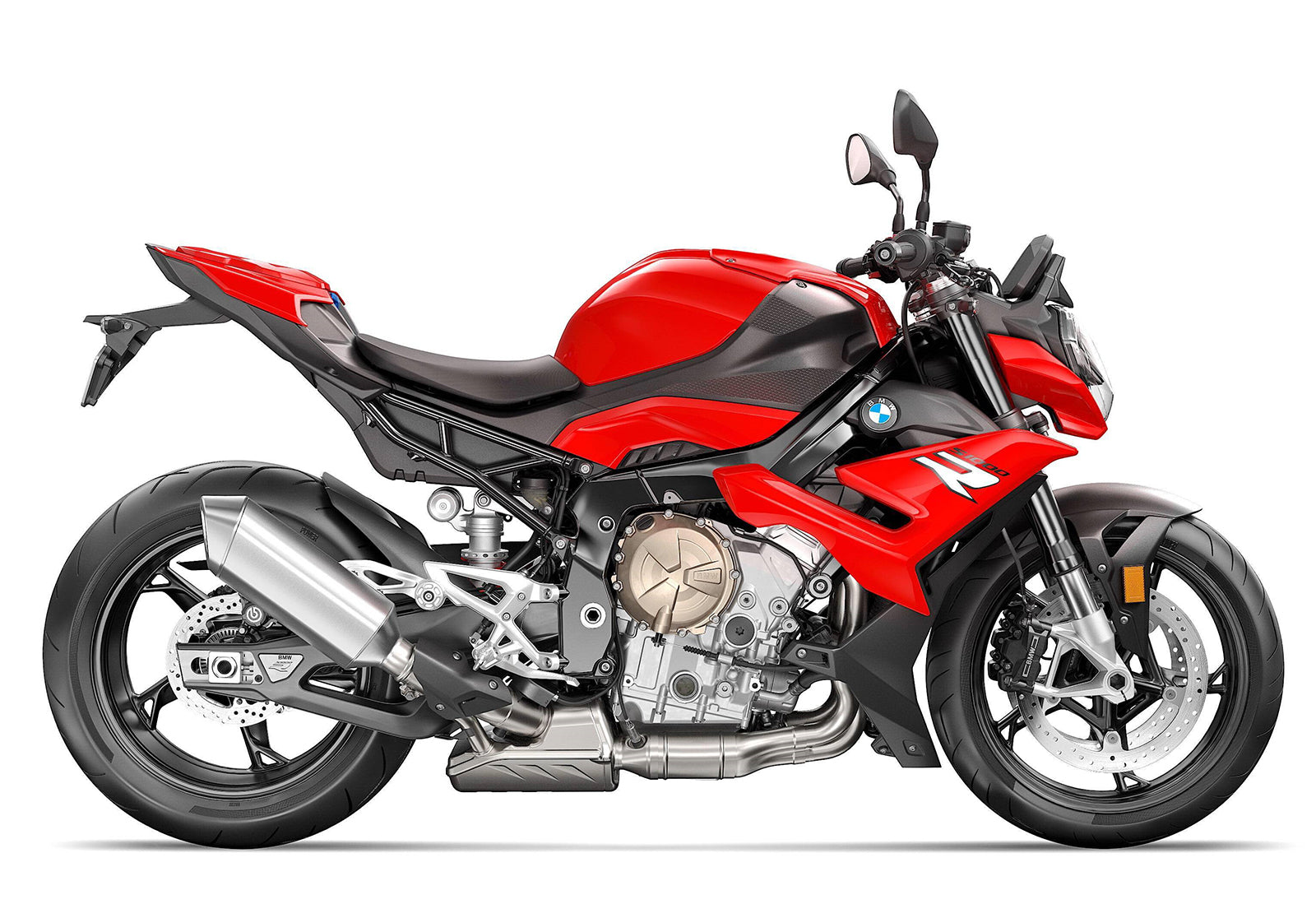 Amotopart 2021-2025 BMW S1000R Red Fairing Kit