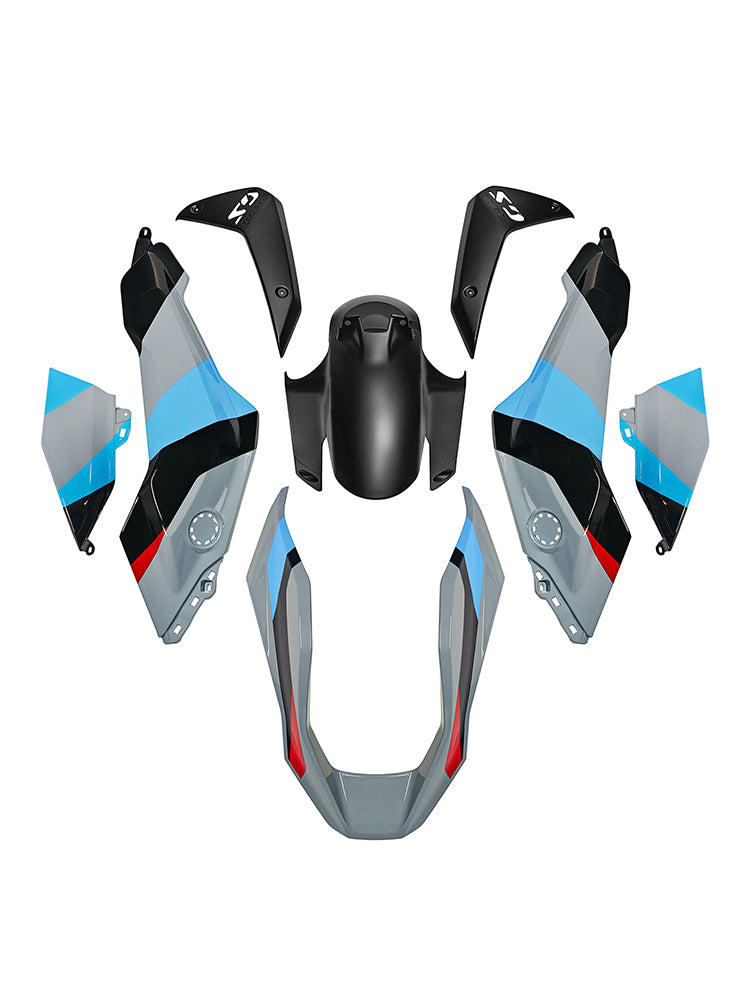 Amotopart 2024-2025 BMW R1300GS Grey Light Blue Fairing Kit