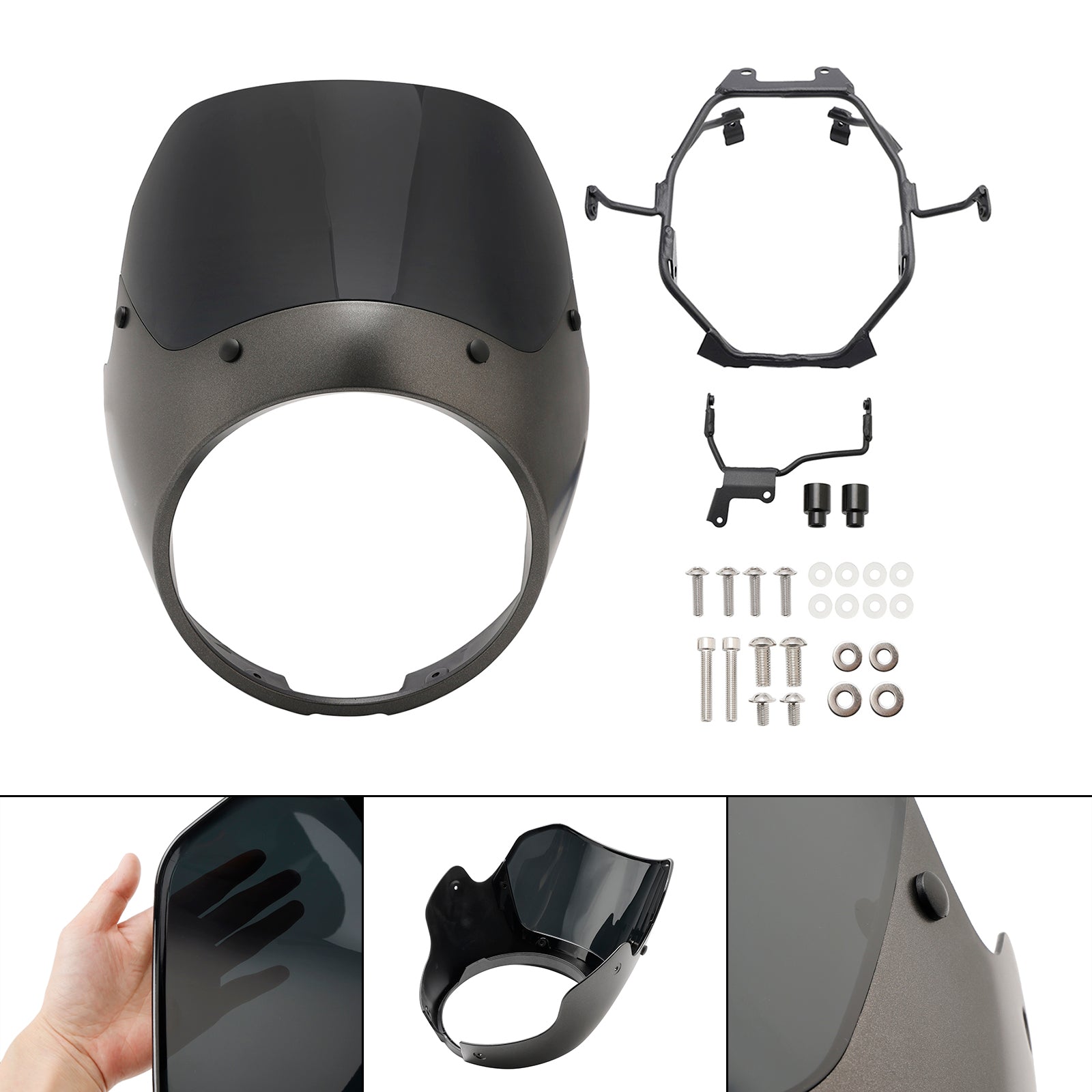 2023-2024 Honda GB350 GB350S vindrutan vindruta strålkastare