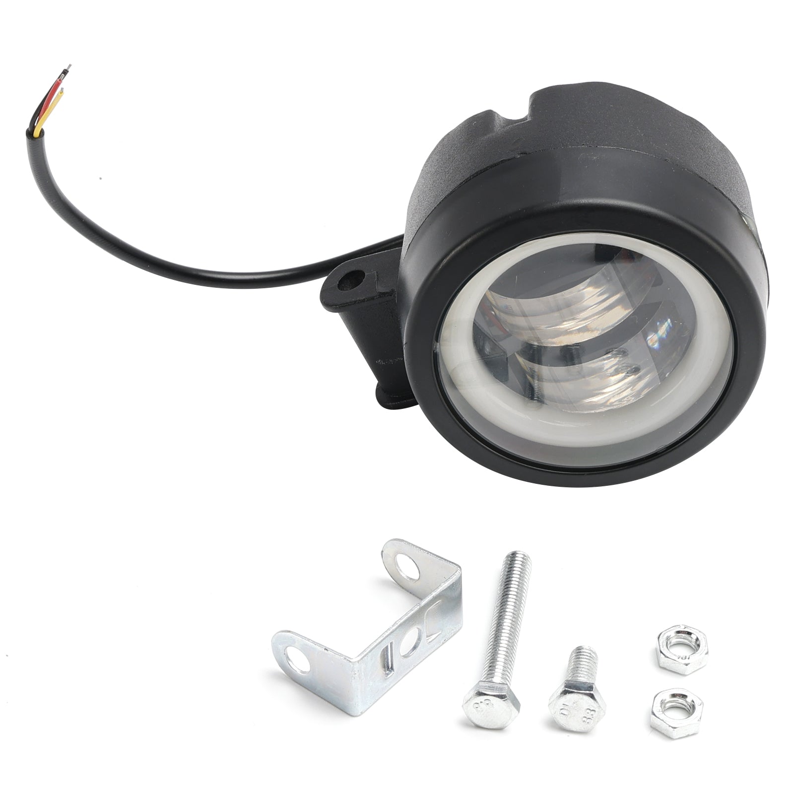 2020-2023 Honda CT125 Hunter Cub Black Front Rack Dual Reflight Zestaw reflektorów