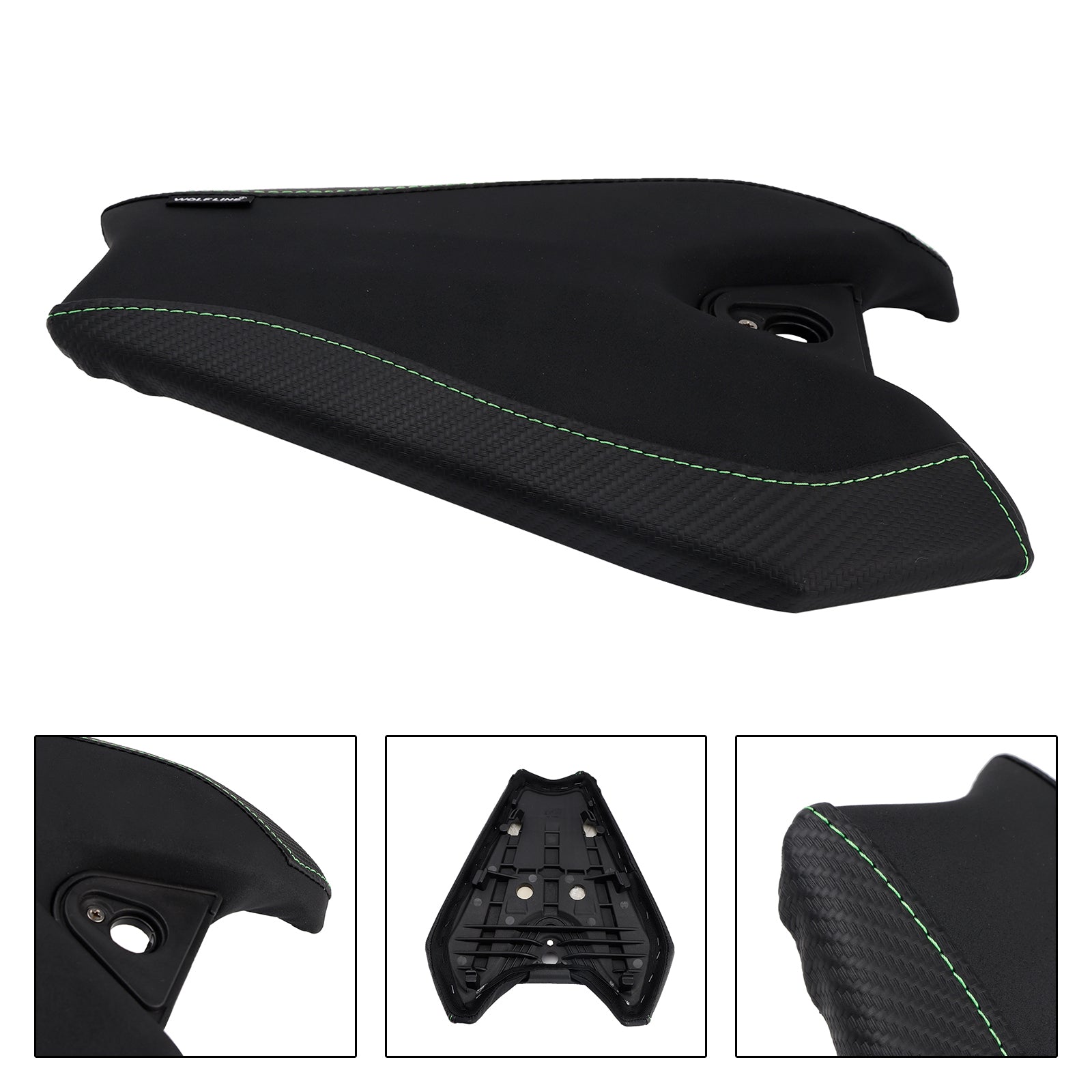 2014-2025 Kawasaki Z1000 24 Bagsædepassagersæde Pillion Pude flad