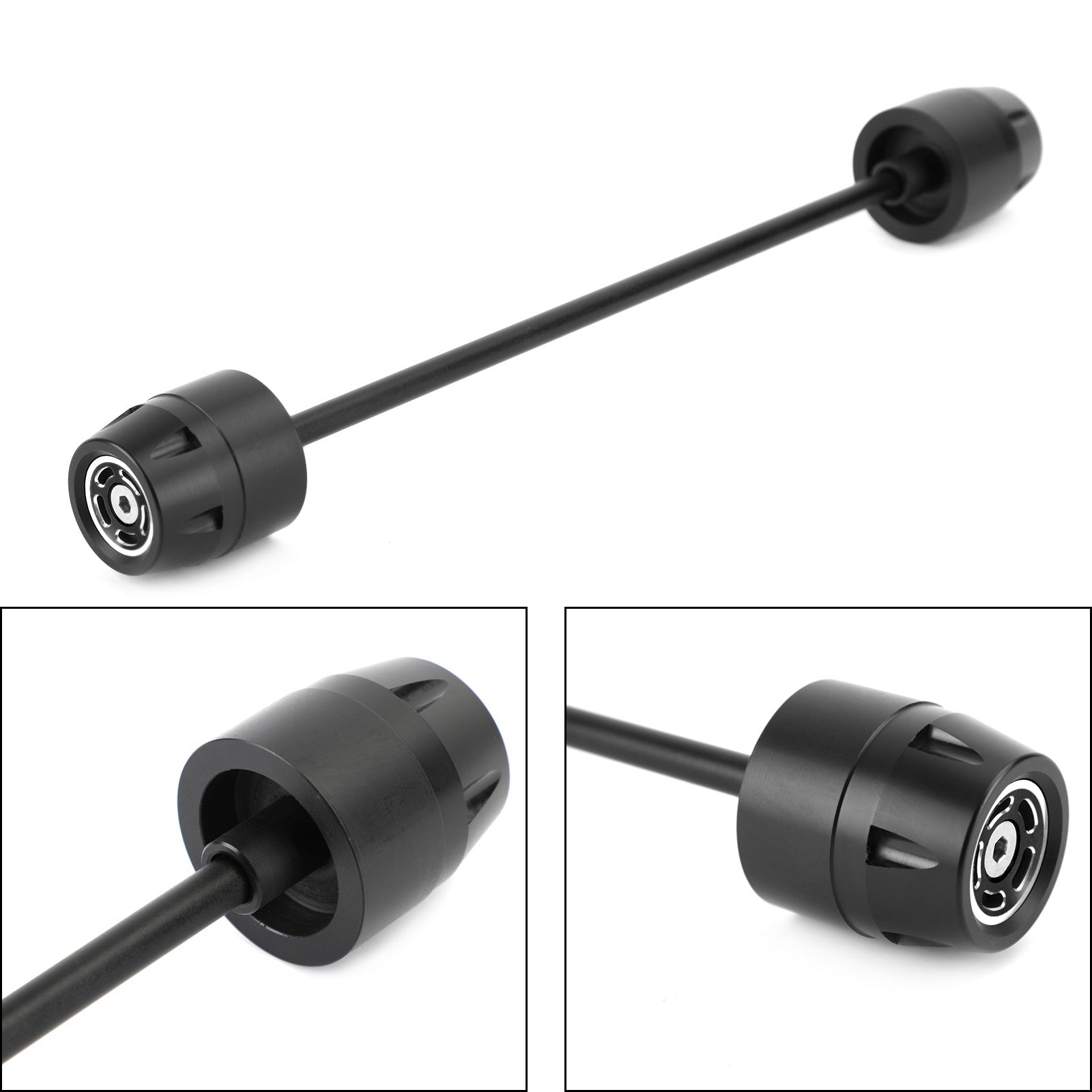 Ducati Scrambler 400 803 1100 Rear Axle Slider Wheel Protector Black