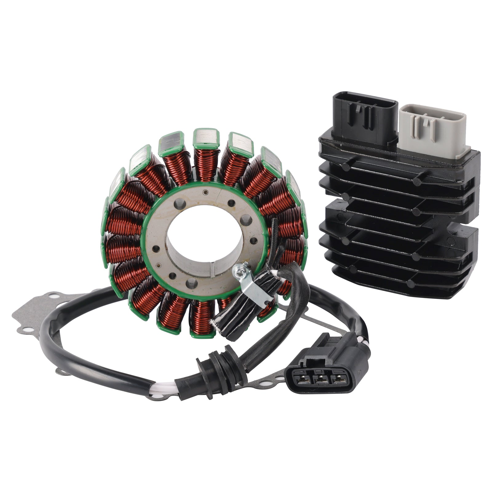 2002-2003 Yamaha R1 YZF-R1 Stator & Regulator Rectifier with Gasket