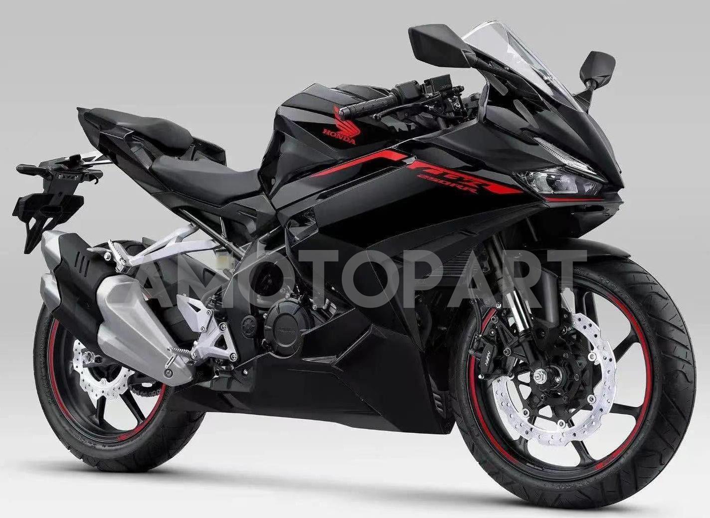 Amotopart 2023-2024 Honda CBR250RR Black Fairing Kit