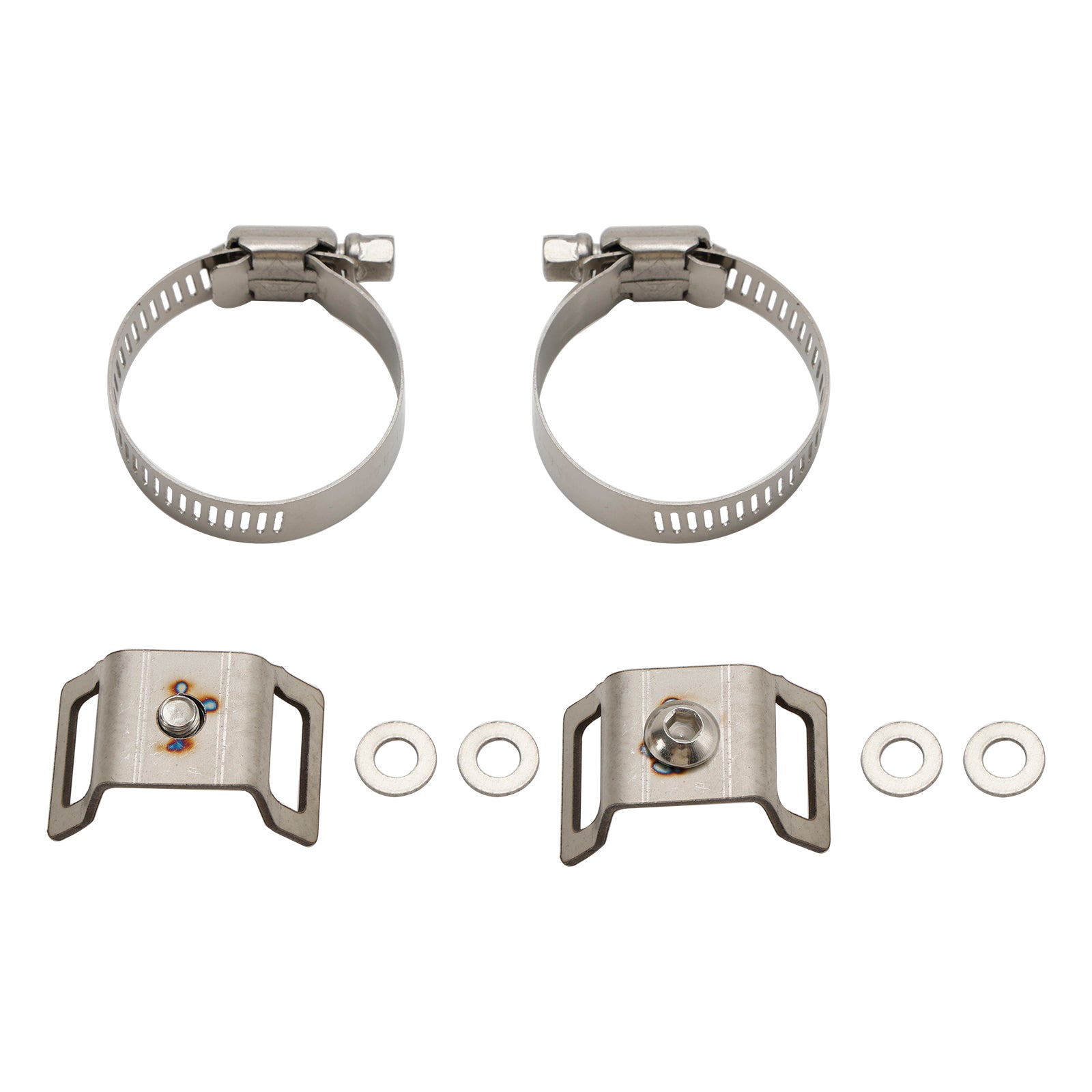 21-23 Honda Crf 250 300 Steel Exhaust Muffler Pipe Bracket Decorative Cover