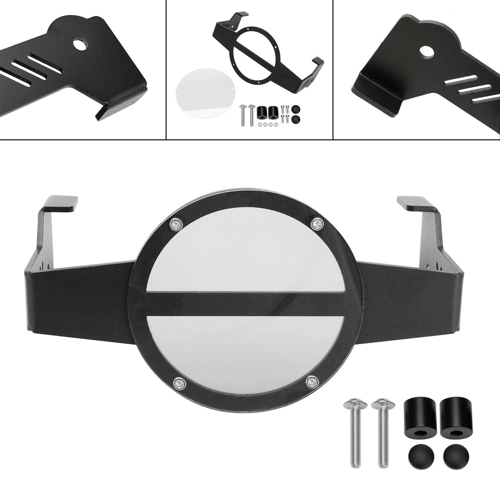 Protezione della copertura dello scudo della protezione del faro adatta per Honda Cross Cub 110 Cc110 2023 Rosso