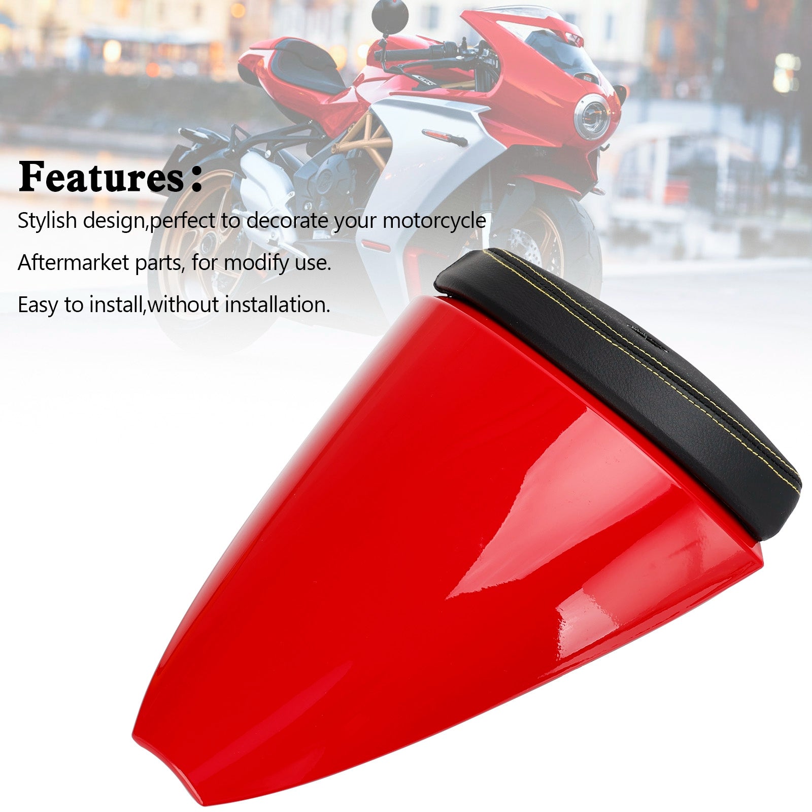 2018-2023 MV Agusta Superveloce 800 Tail Tylna pokrywa siedzenia Fairing Cowl