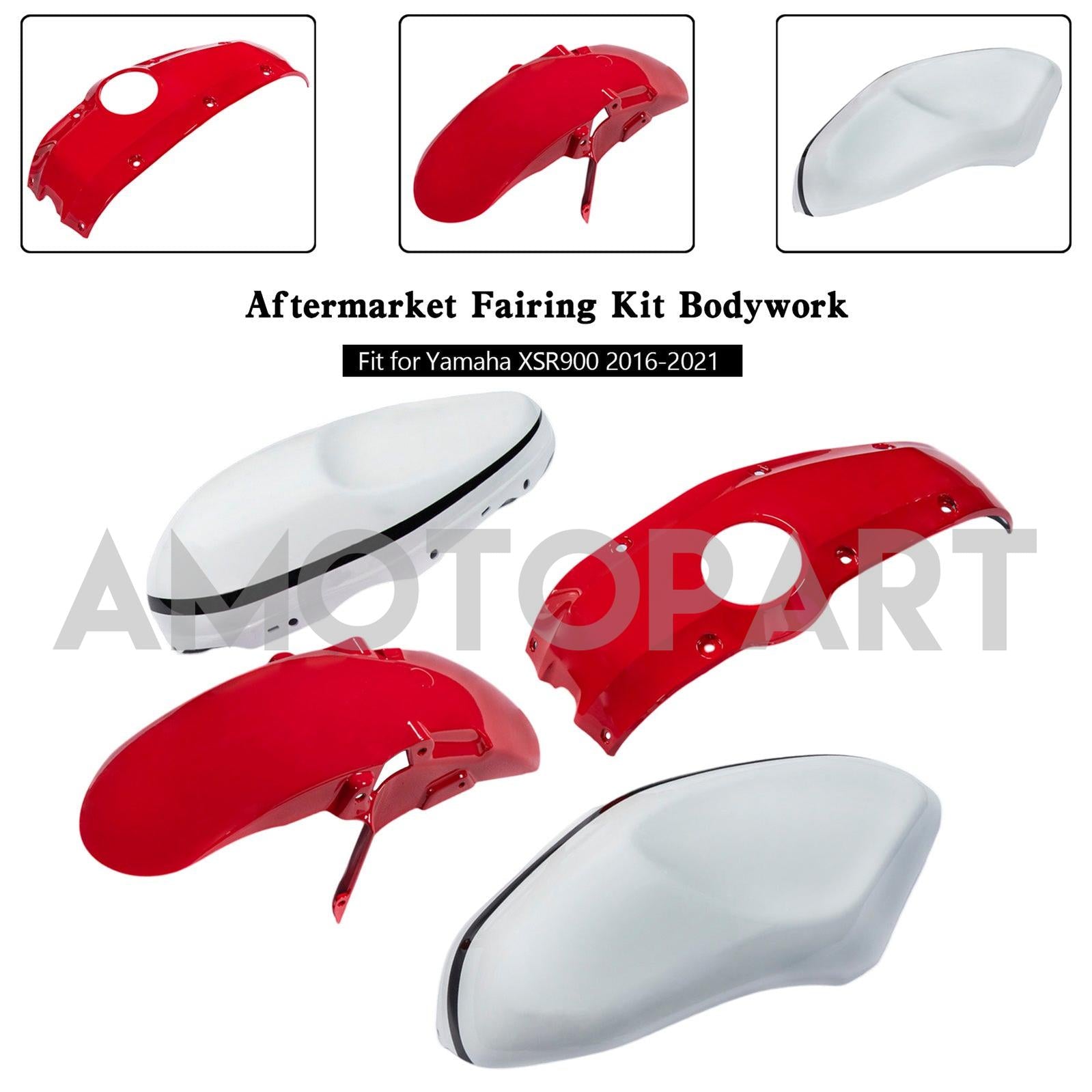 Amotopart 2016-2021 Yamaha XSR900 Fairing Kit