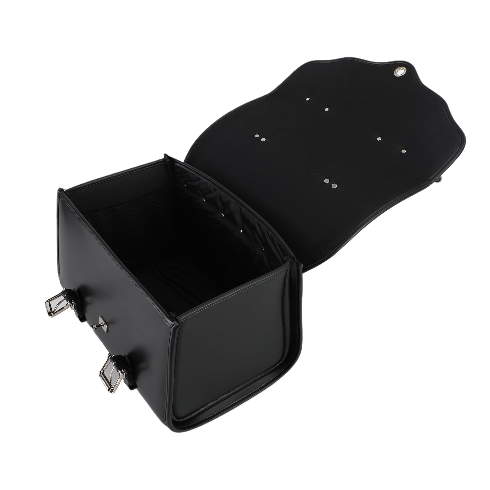 PUレザーバイクソロスイングアームサイドツールバッグサドルバッグ