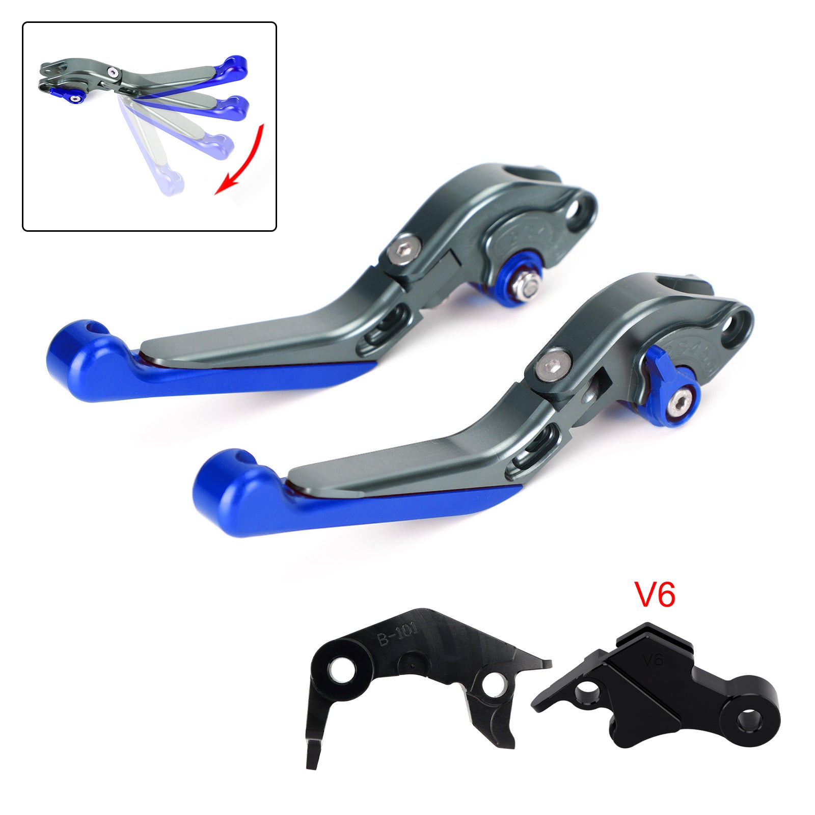 2024-2025 Yamaha XSR900 XSR900GP MT-09 Adjustable Clutch Brake Lever fit