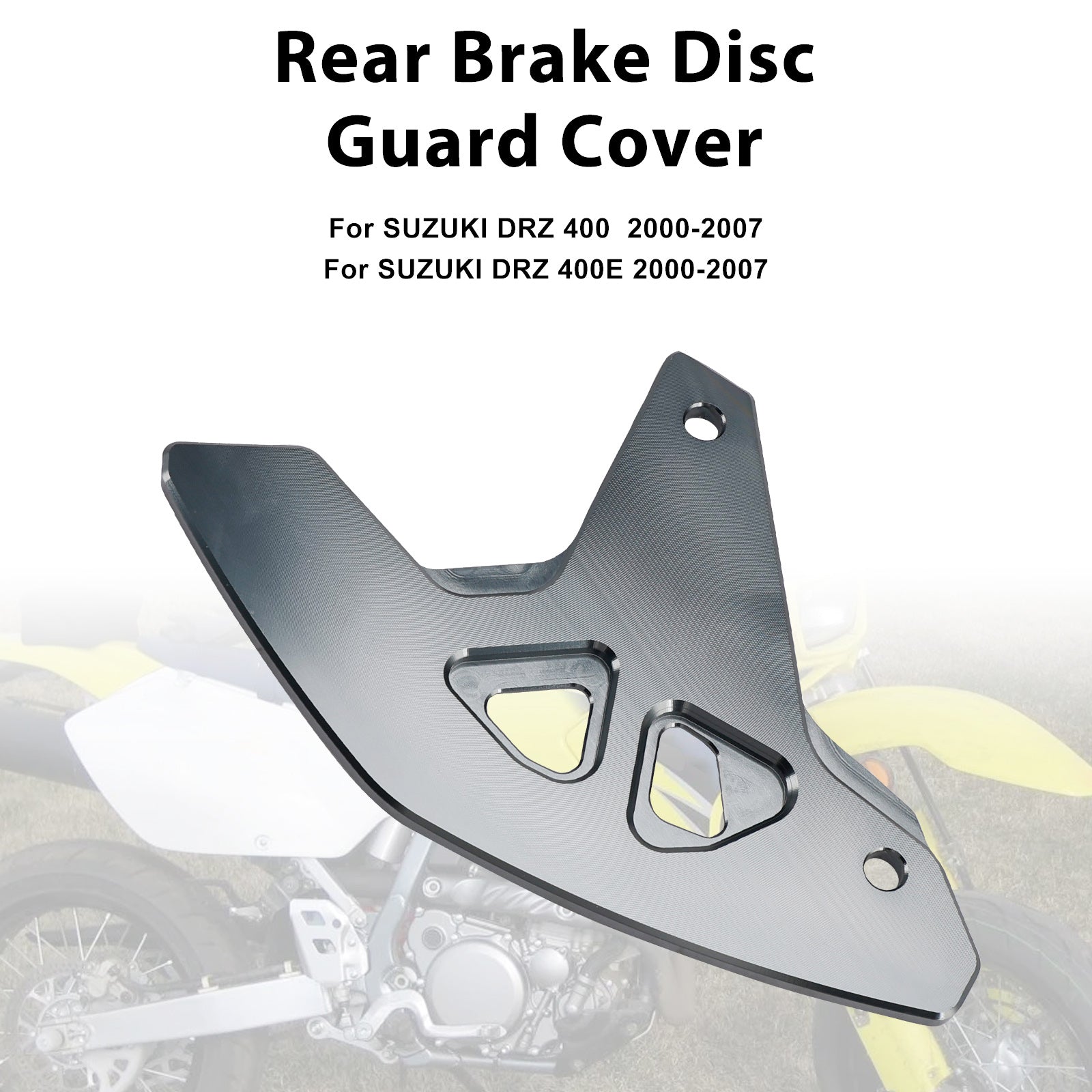 2000-2024 Suzuki DR-Z400SM DRZ400/S/E Rear Brake Disc Guard Cover